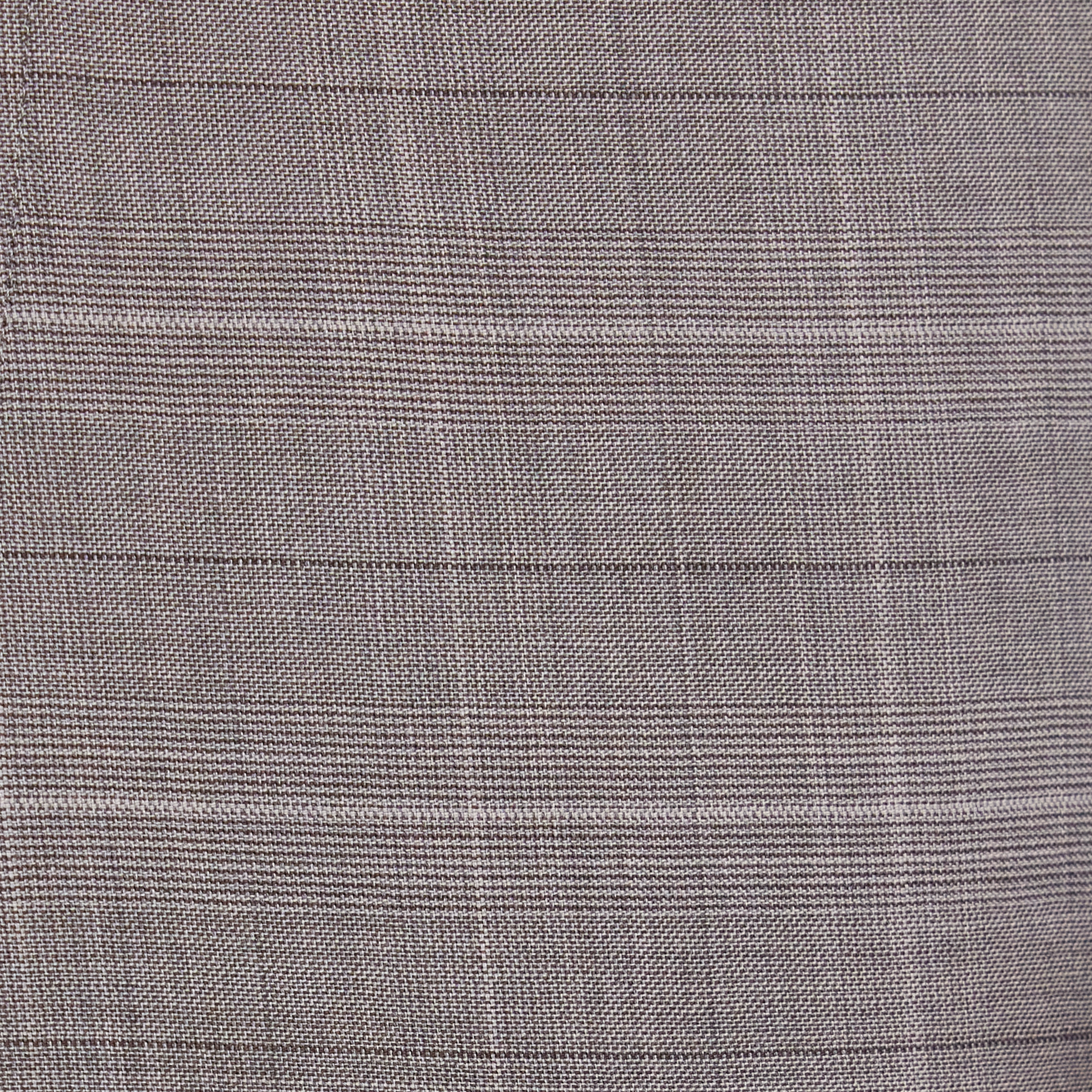 Natural Sovran Check Wool Pant