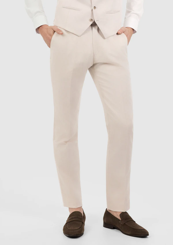 Jaeden Slim Linen Pant