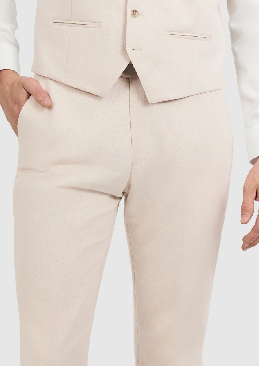 Jaeden Slim Linen Pant