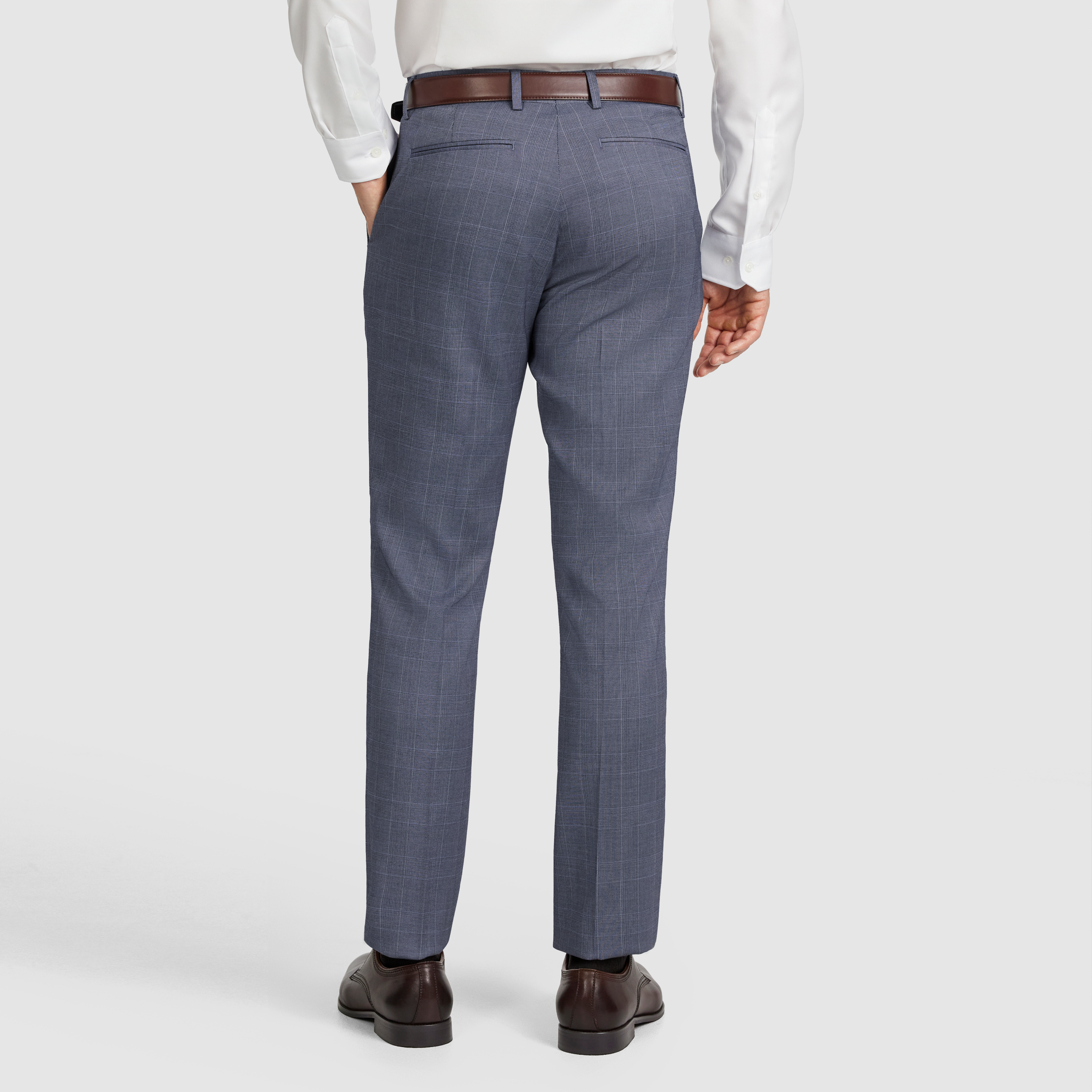 Delton Slim Check Pant
