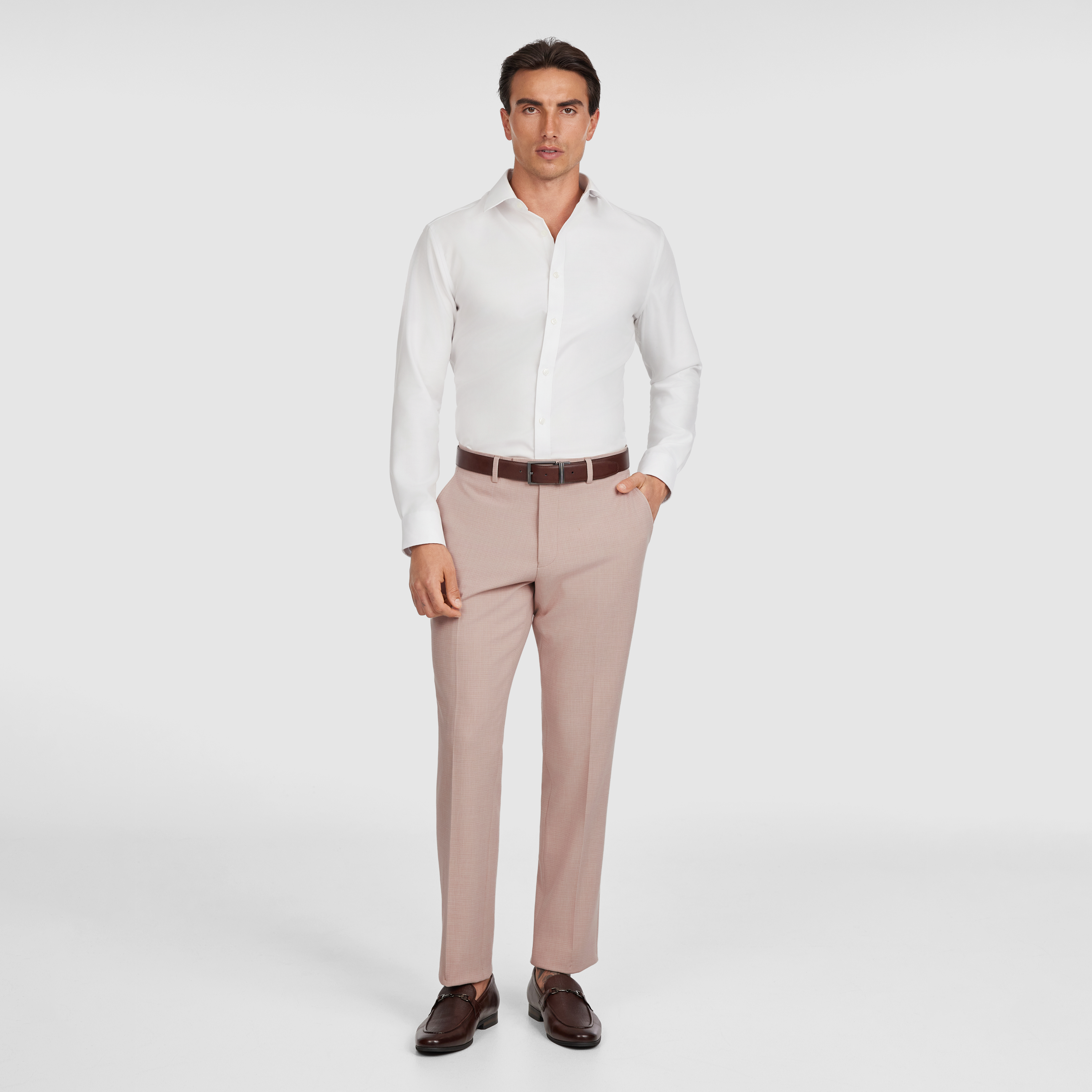 Light Pink Remy Slim Pant