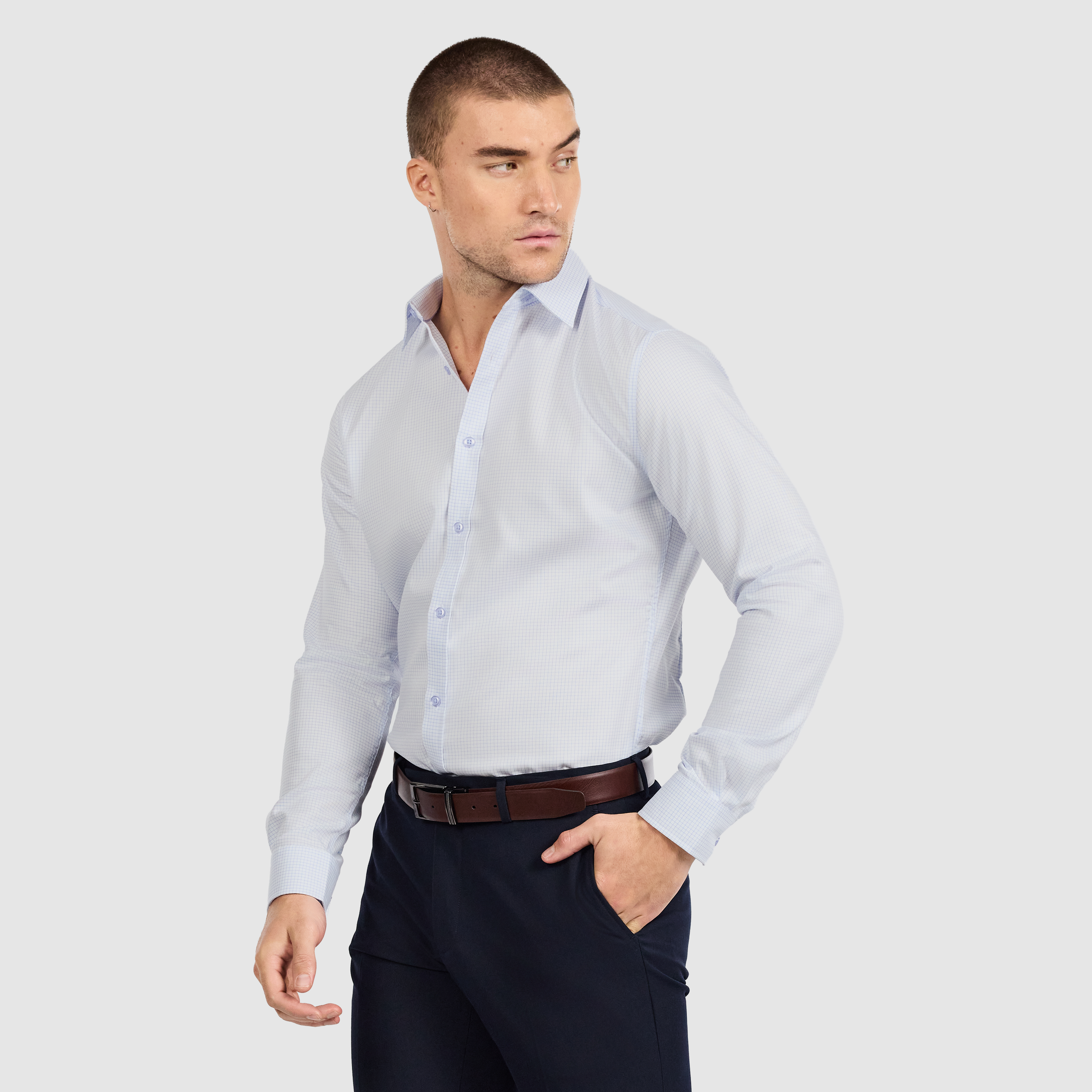 Infinite Non Iron Check Shirt