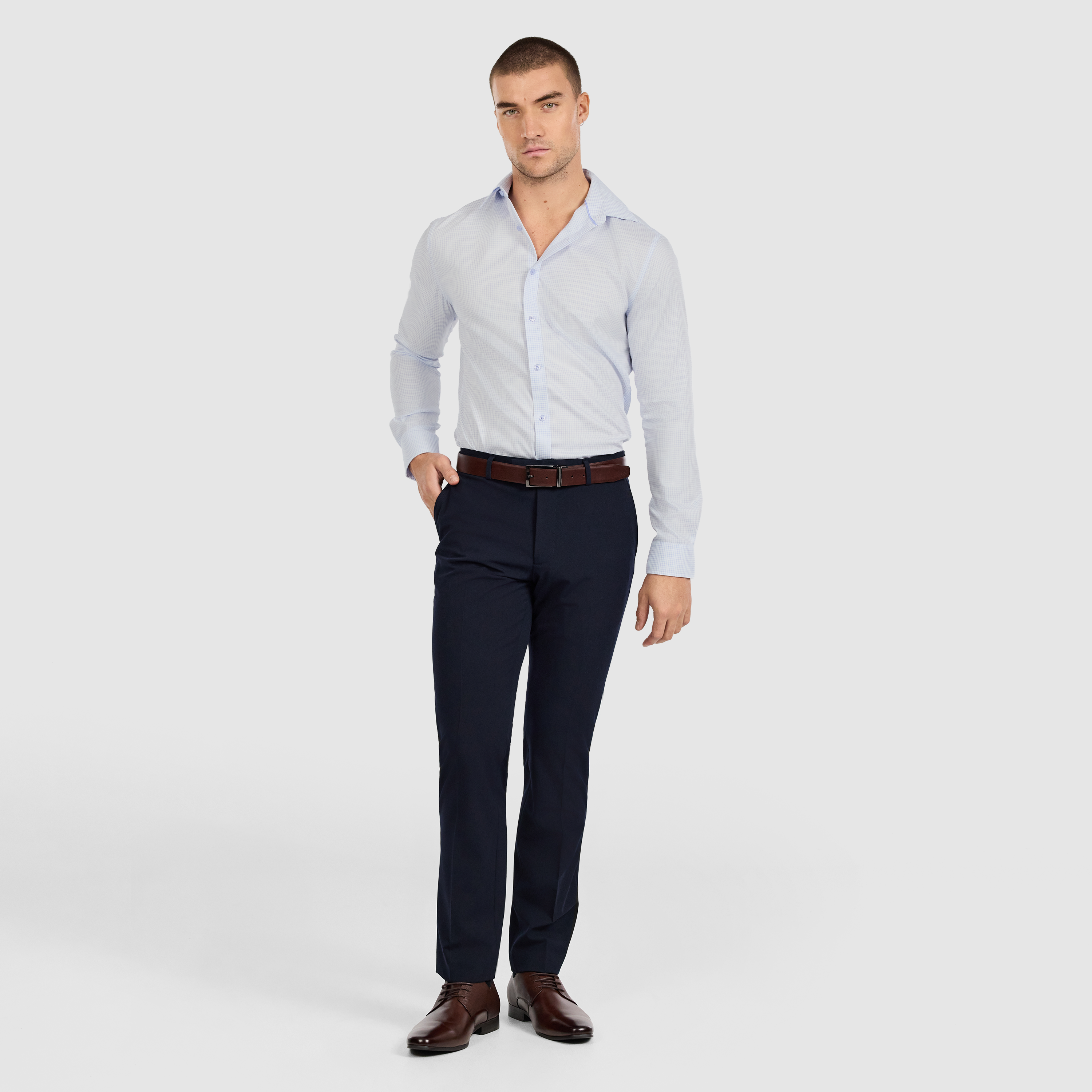 Infinite Non Iron Check Shirt