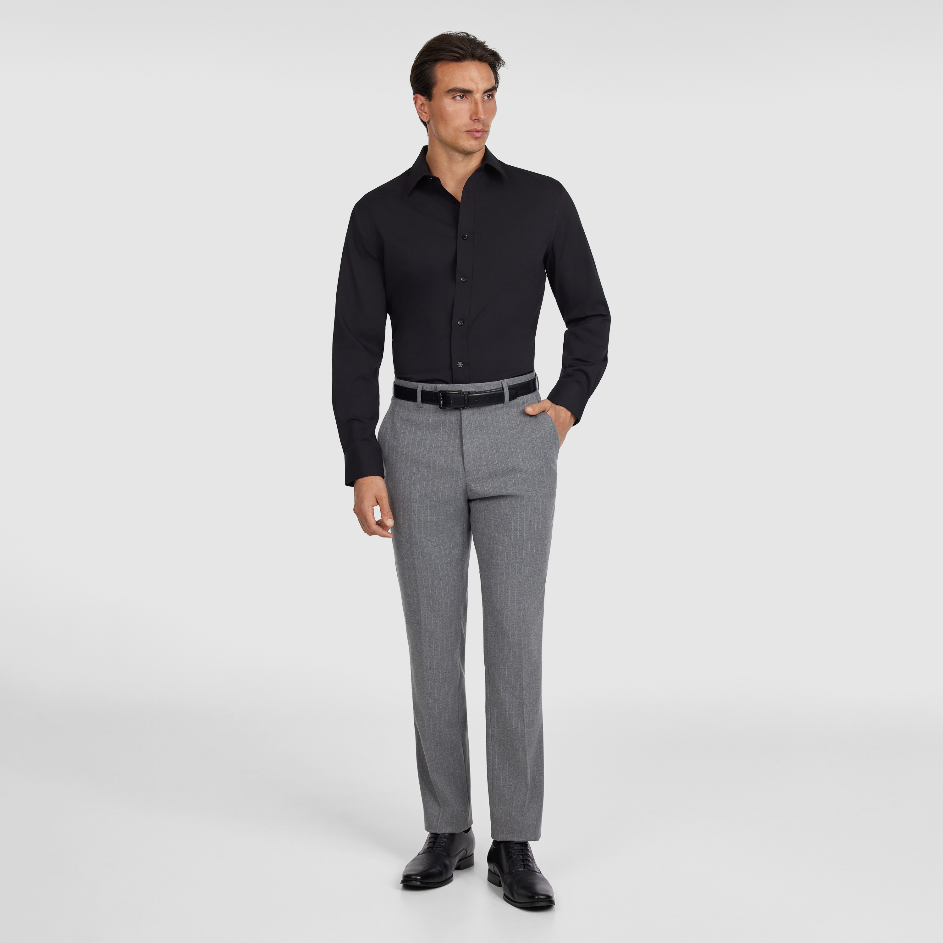 Black Tuscany Bamboo Shirt