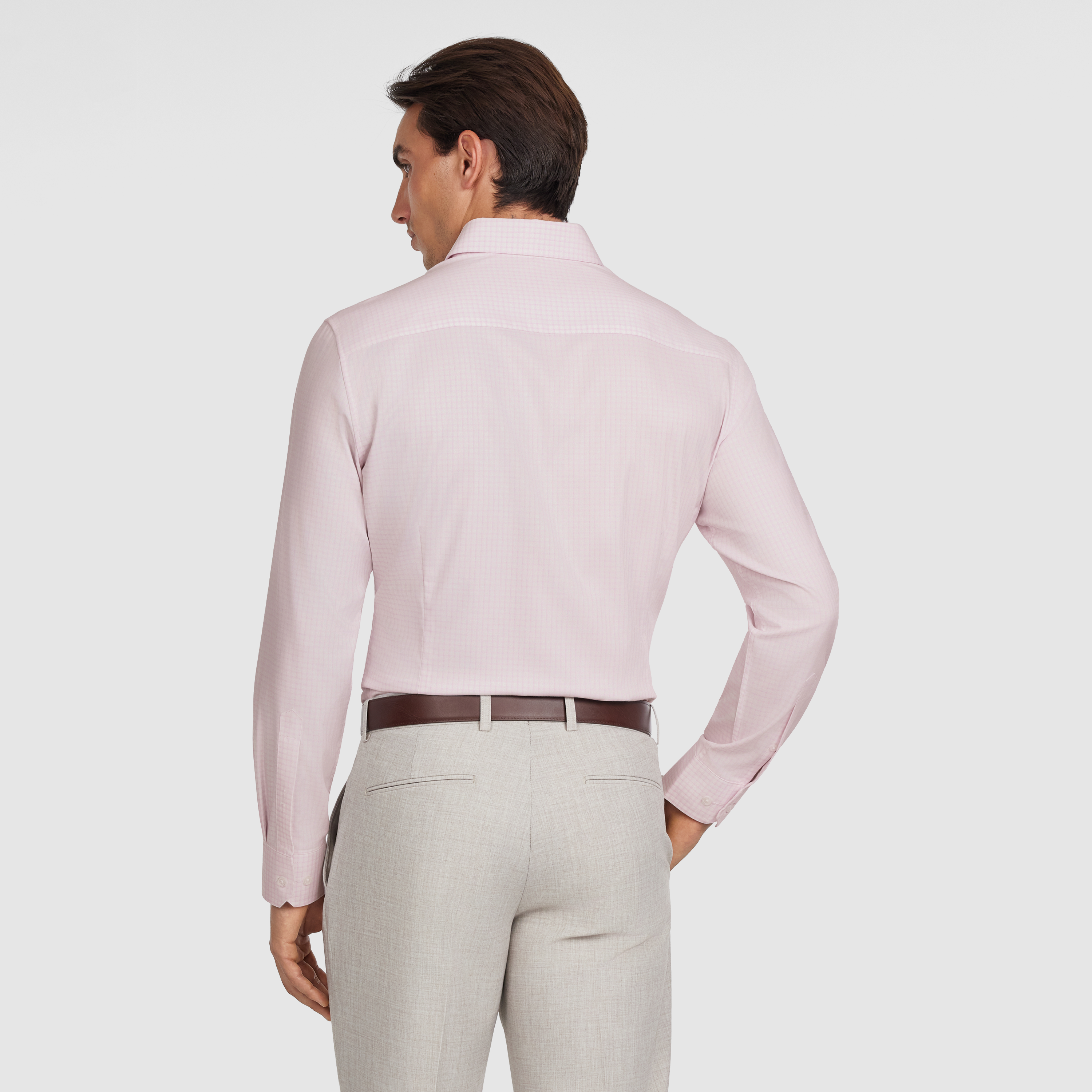 Leeds Slim Bamboo Check Shirt