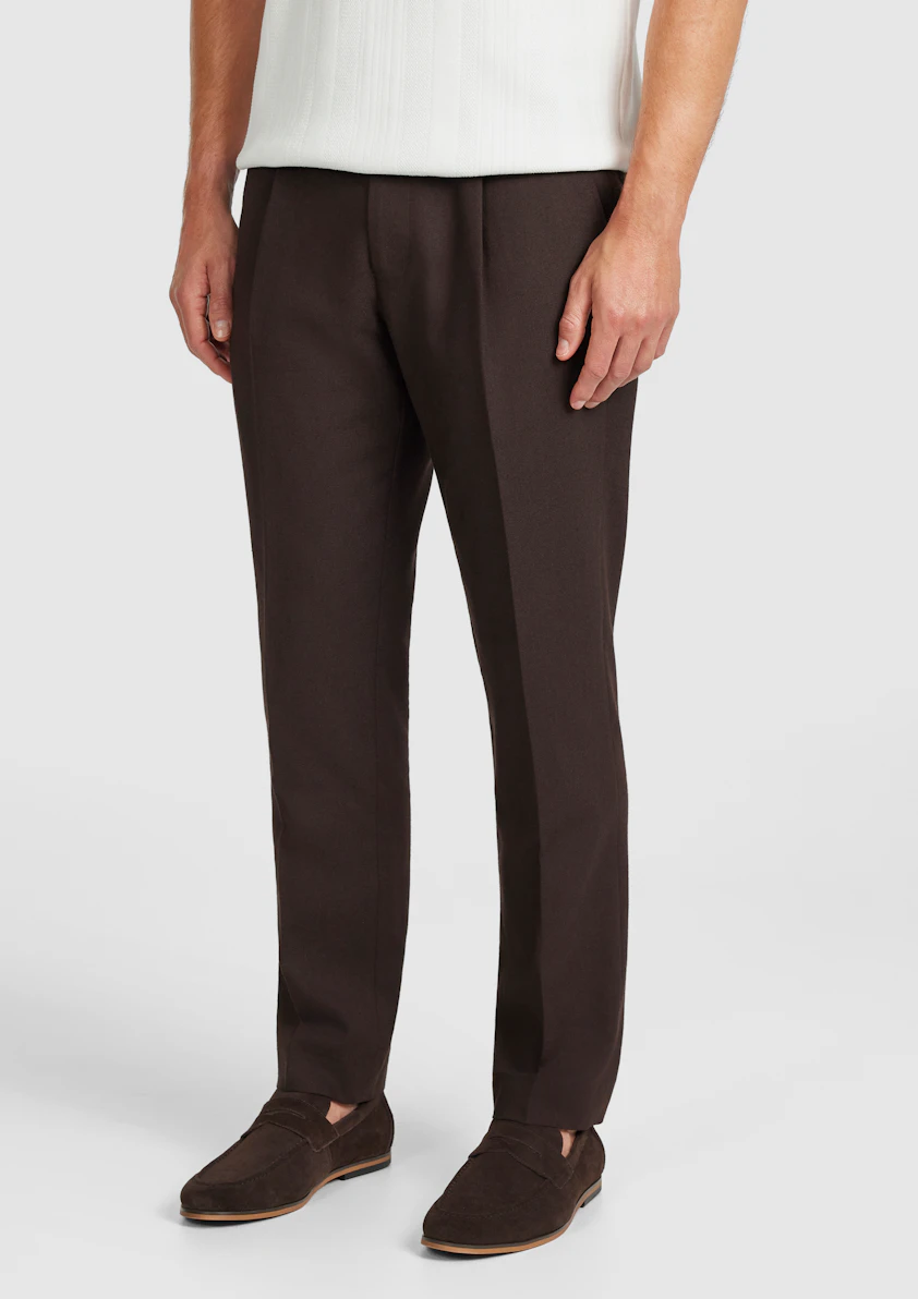 Bayfield Pleat Linen Pant