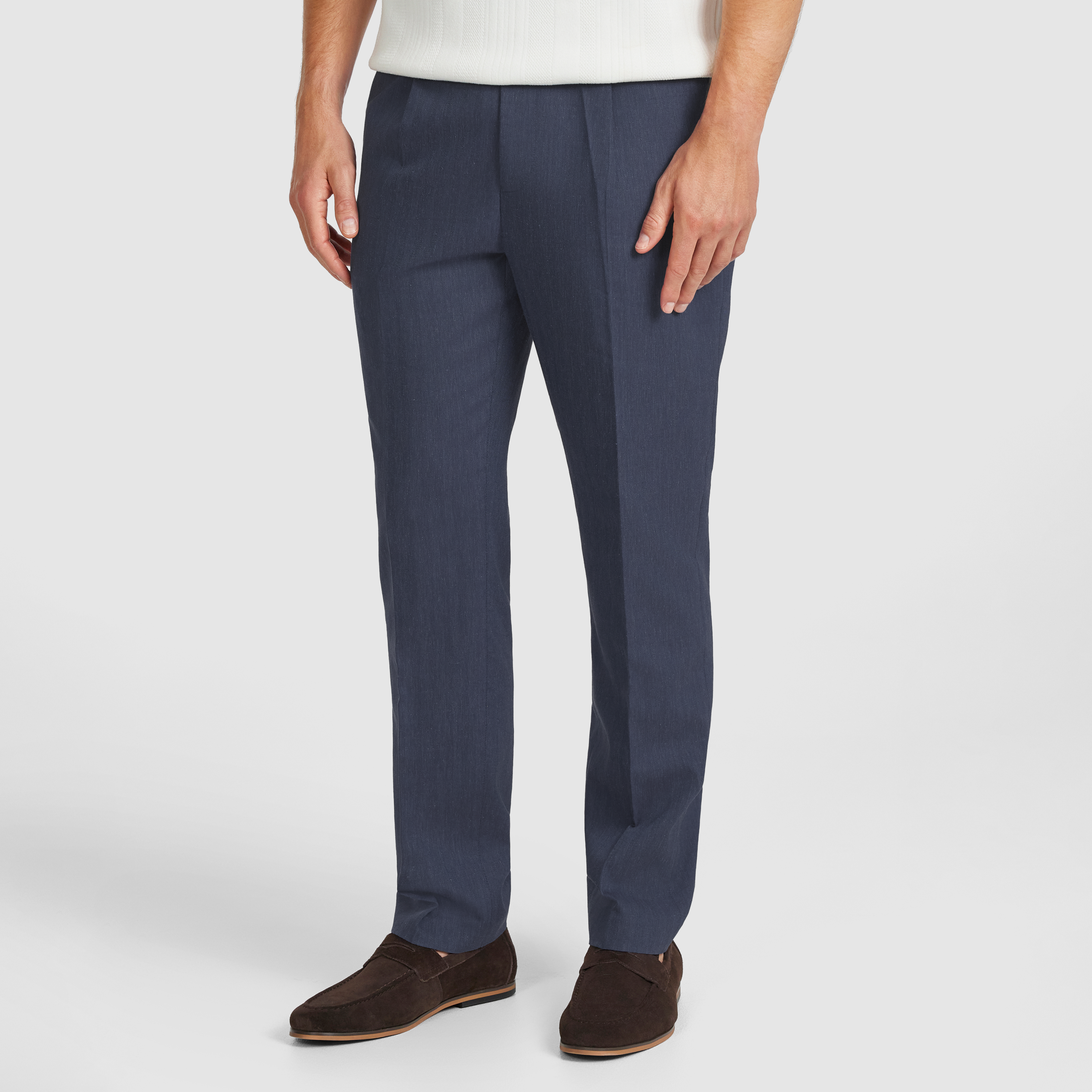 Palisade Pleat Linen Pant
