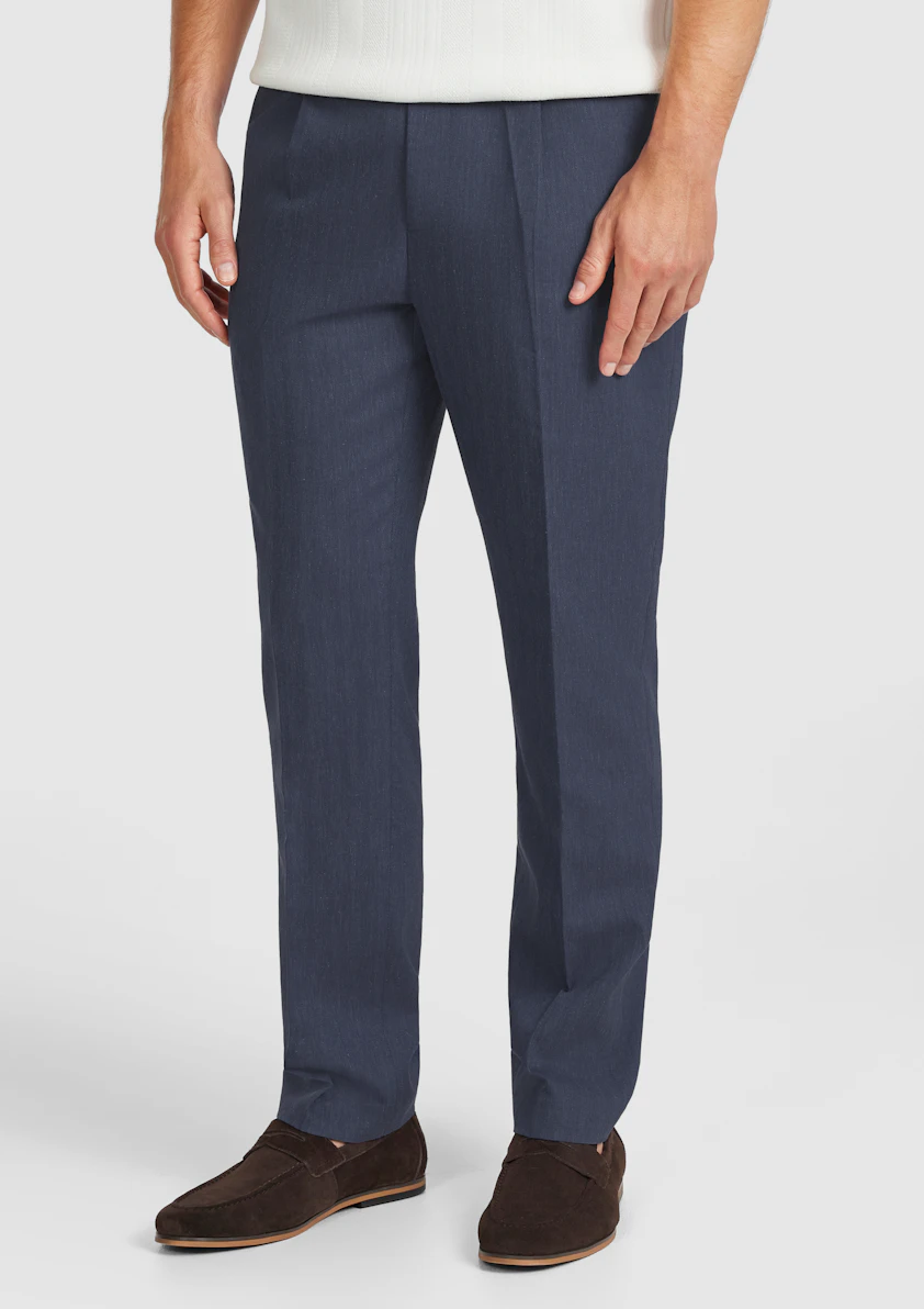 Palisade Pleat Linen Pant