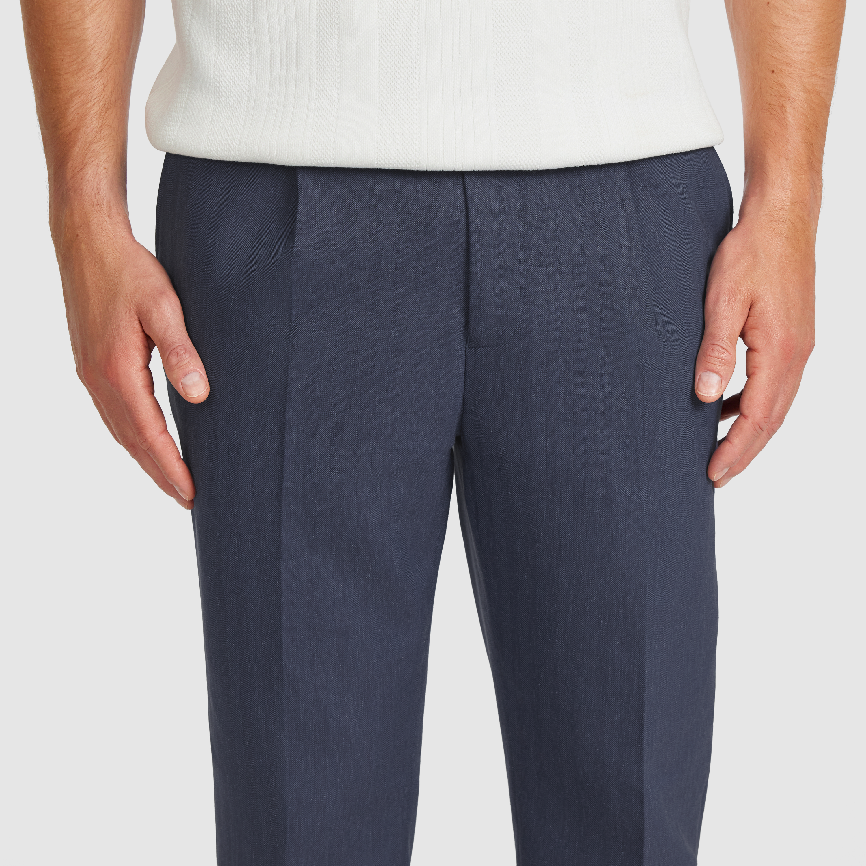 Palisade Pleat Linen Pant