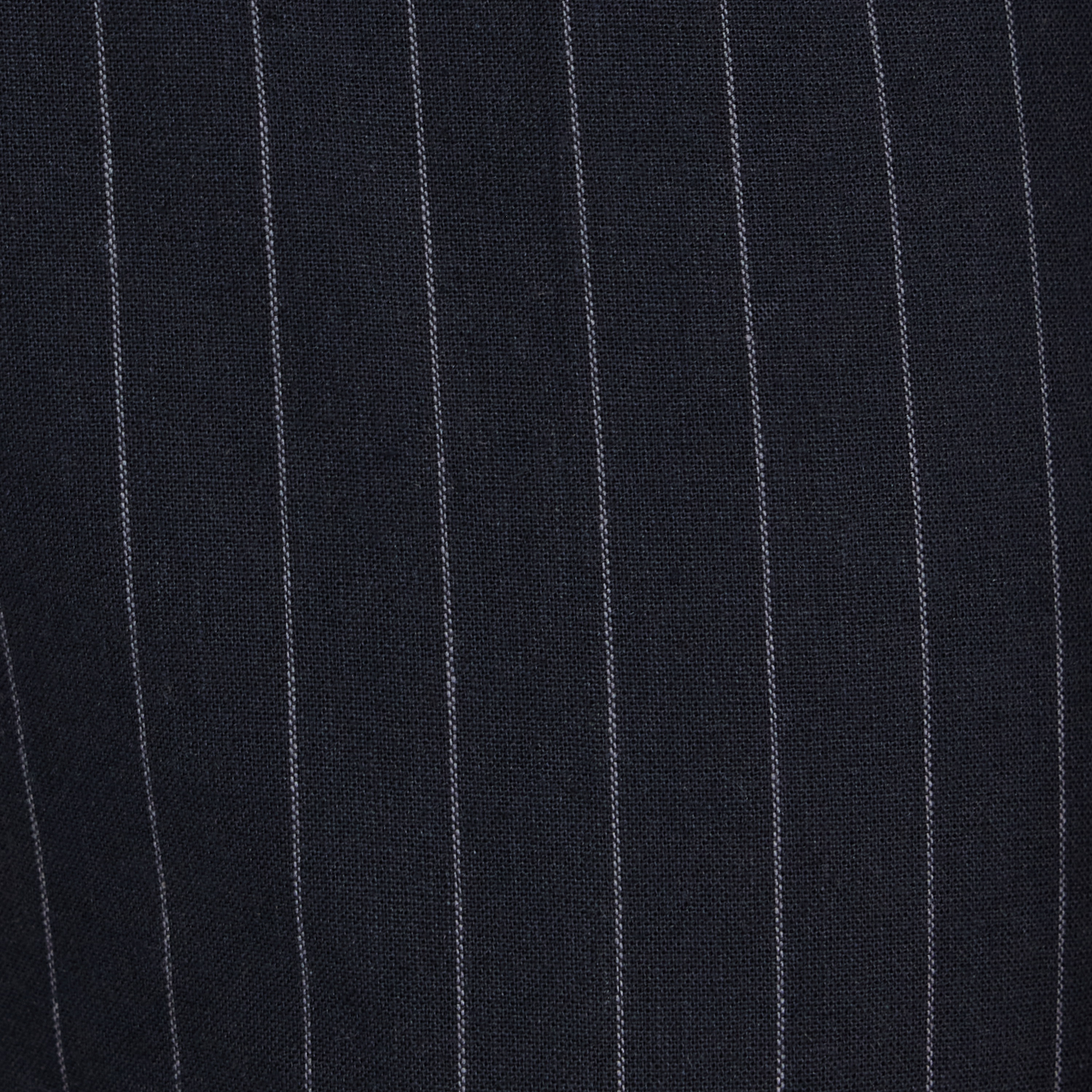 Navy Linea Pinstripe Pleat Pant