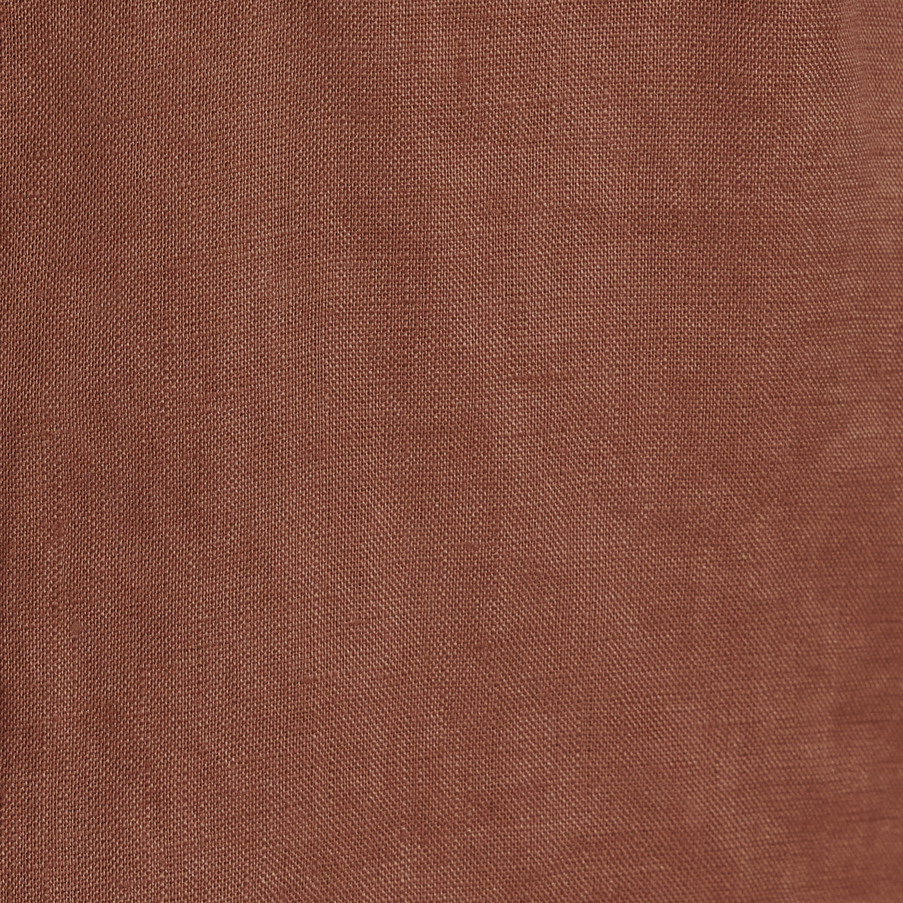 Rust Hamilton Pure Linen Shirt