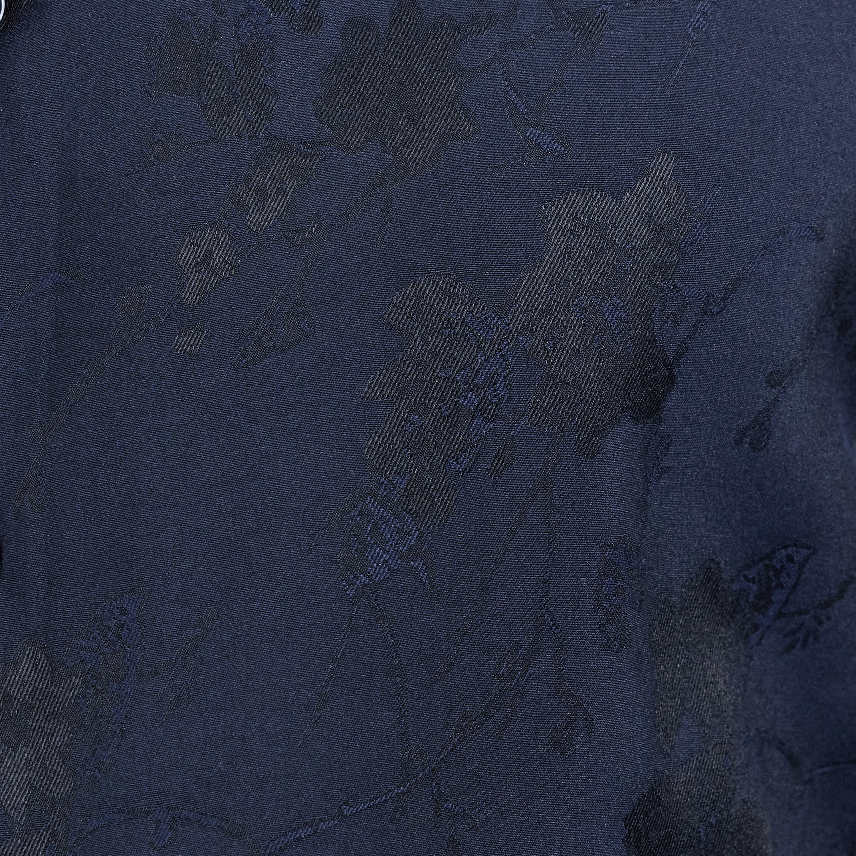 Lapis Slim Floral Shirt