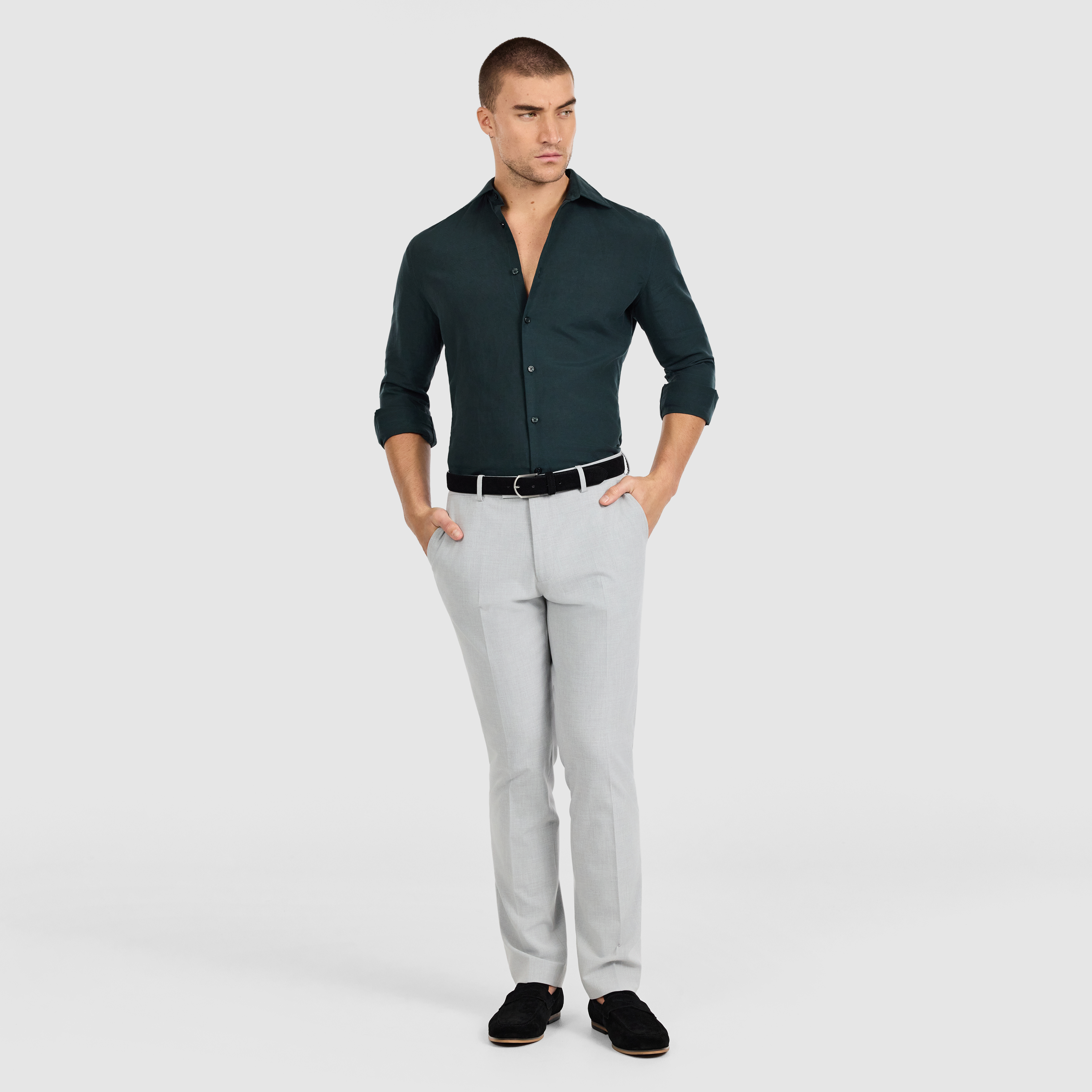 Tide Slim Linen Lyocell Shirt