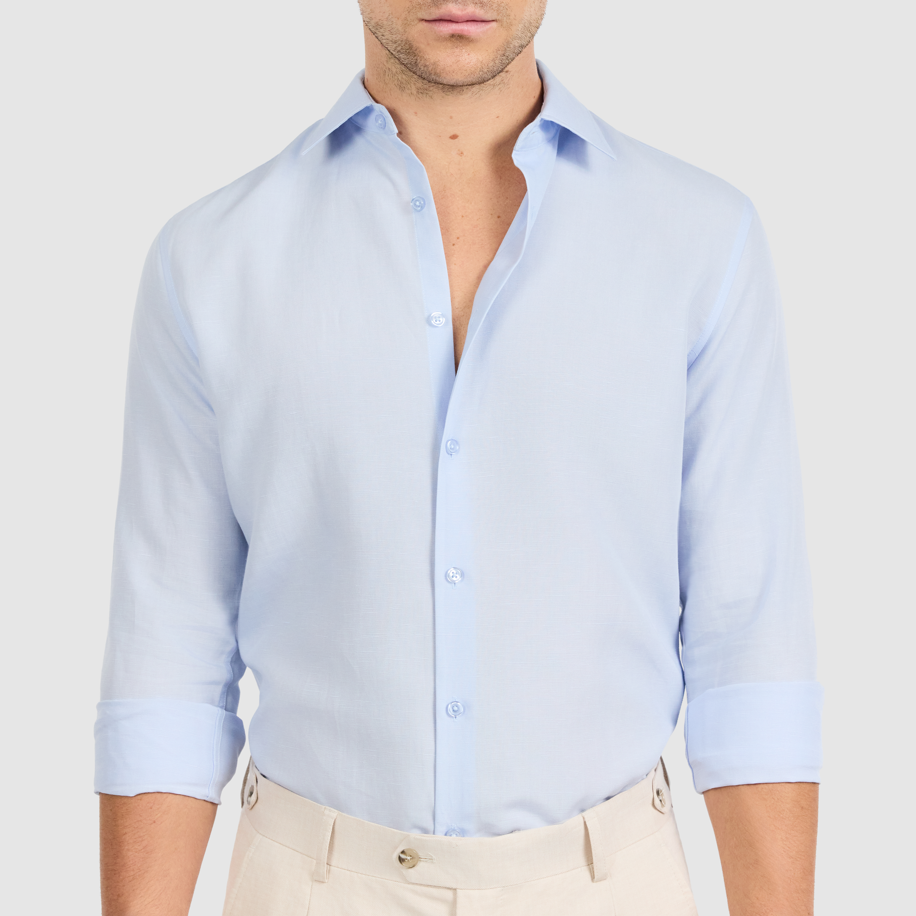 Tide Slim Linen Lyocell Shirt