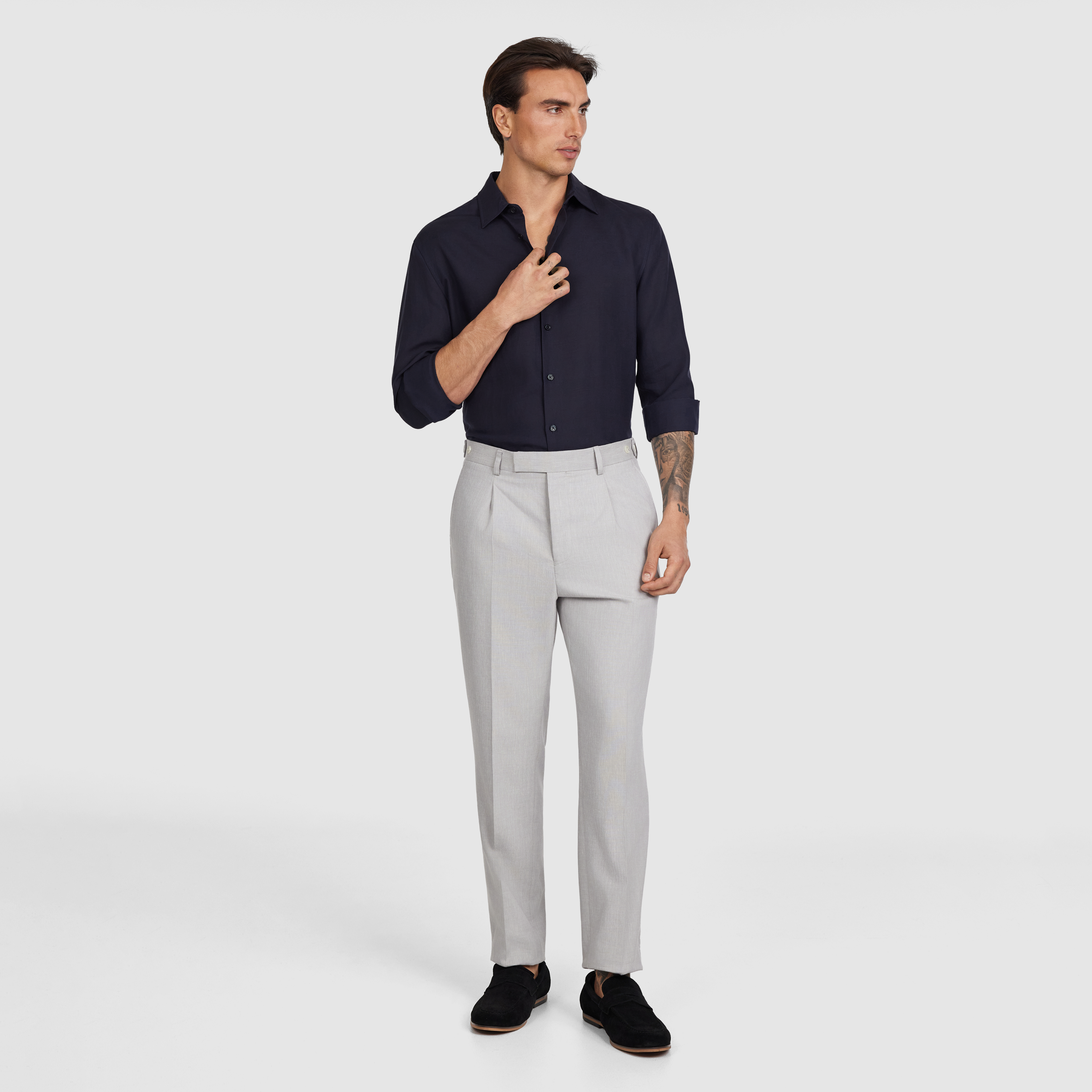 Tide Slim Linen Lyocell Shirt