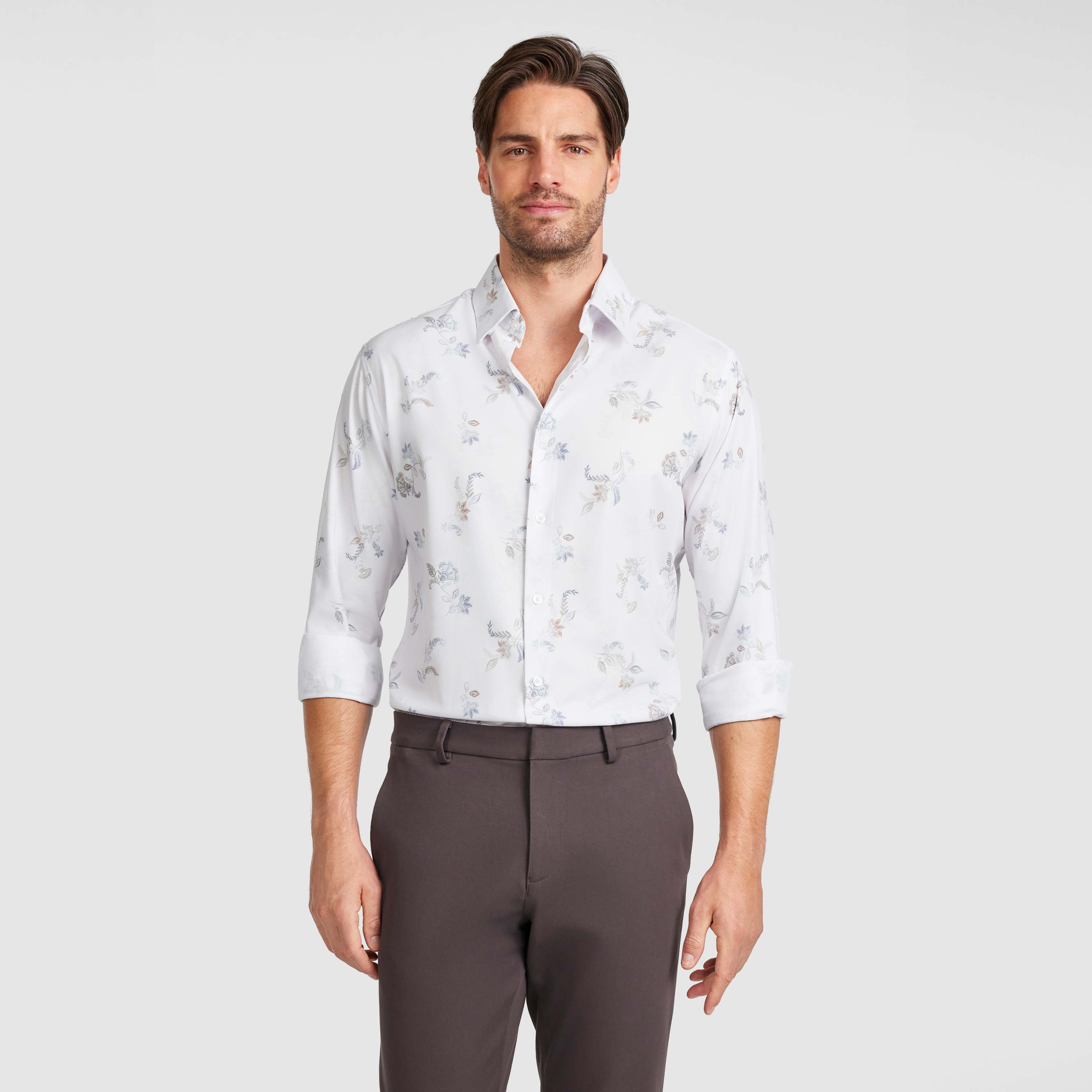 Sol Slim Bamboo Floral Shirt
