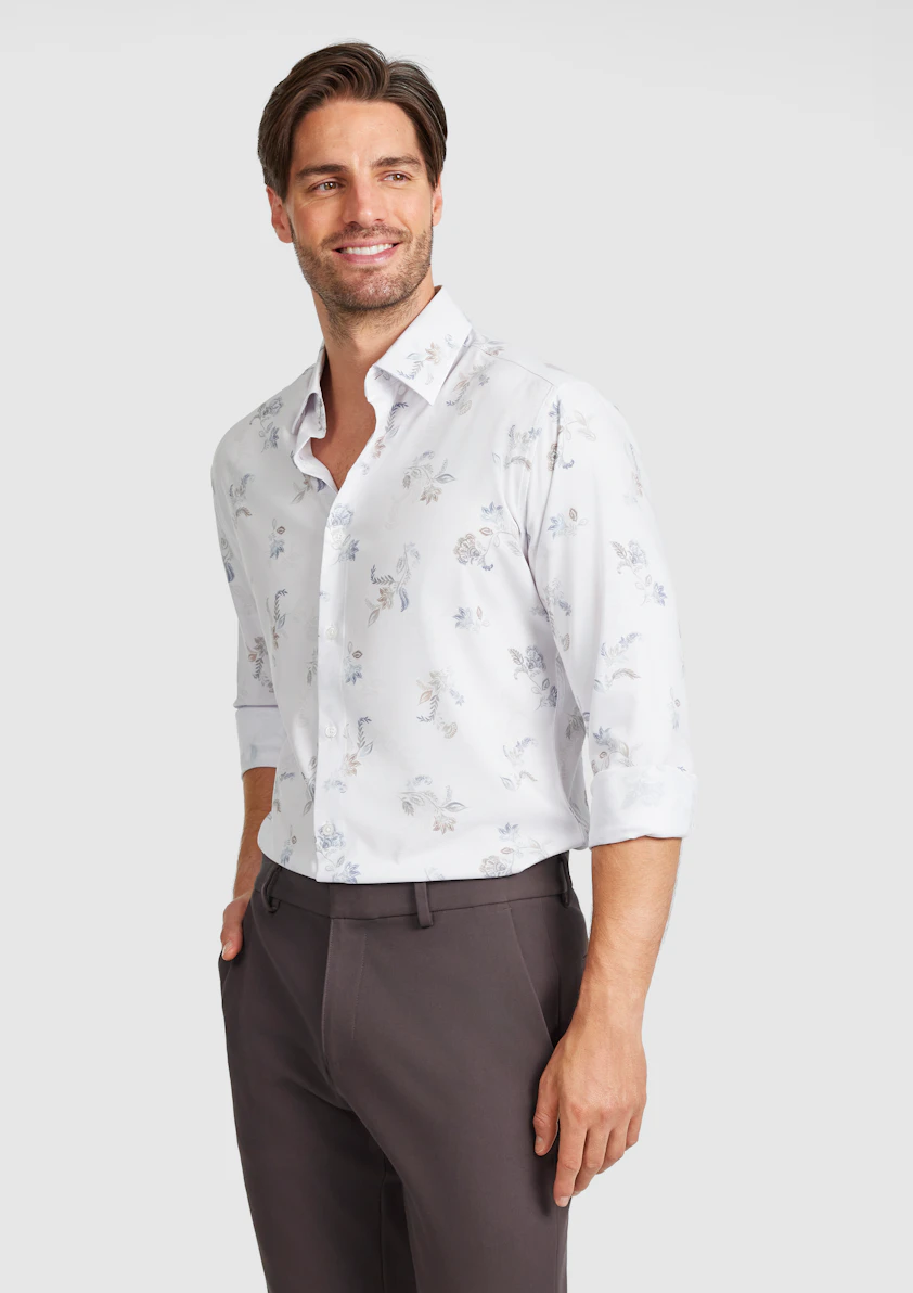 Sol Slim Bamboo Floral Shirt