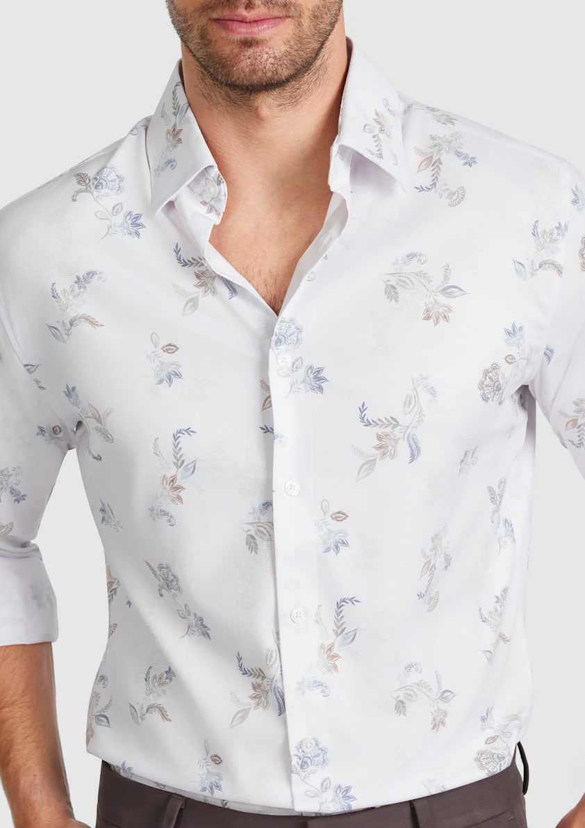Sol Slim Bamboo Floral Shirt