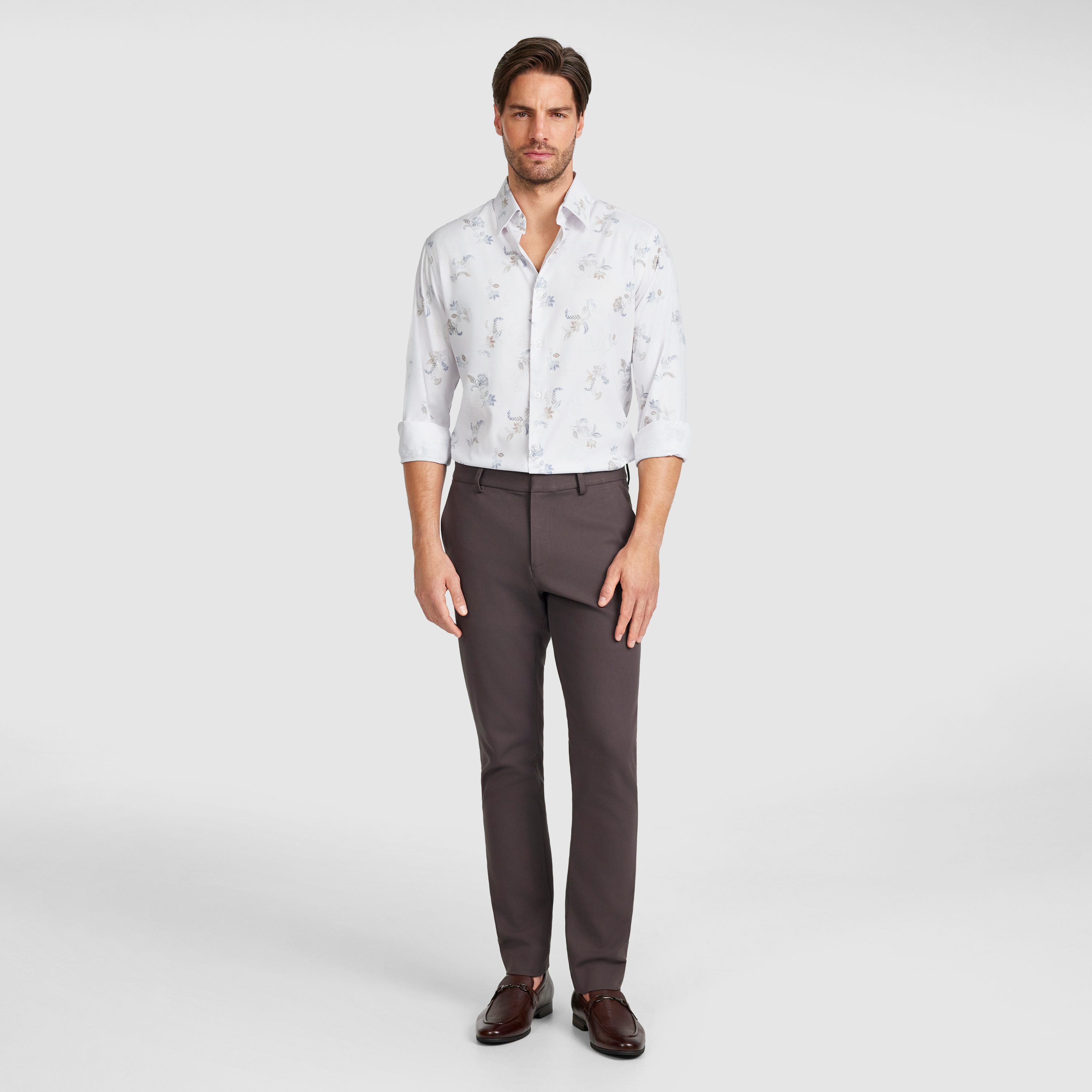 Sol Slim Bamboo Floral Shirt