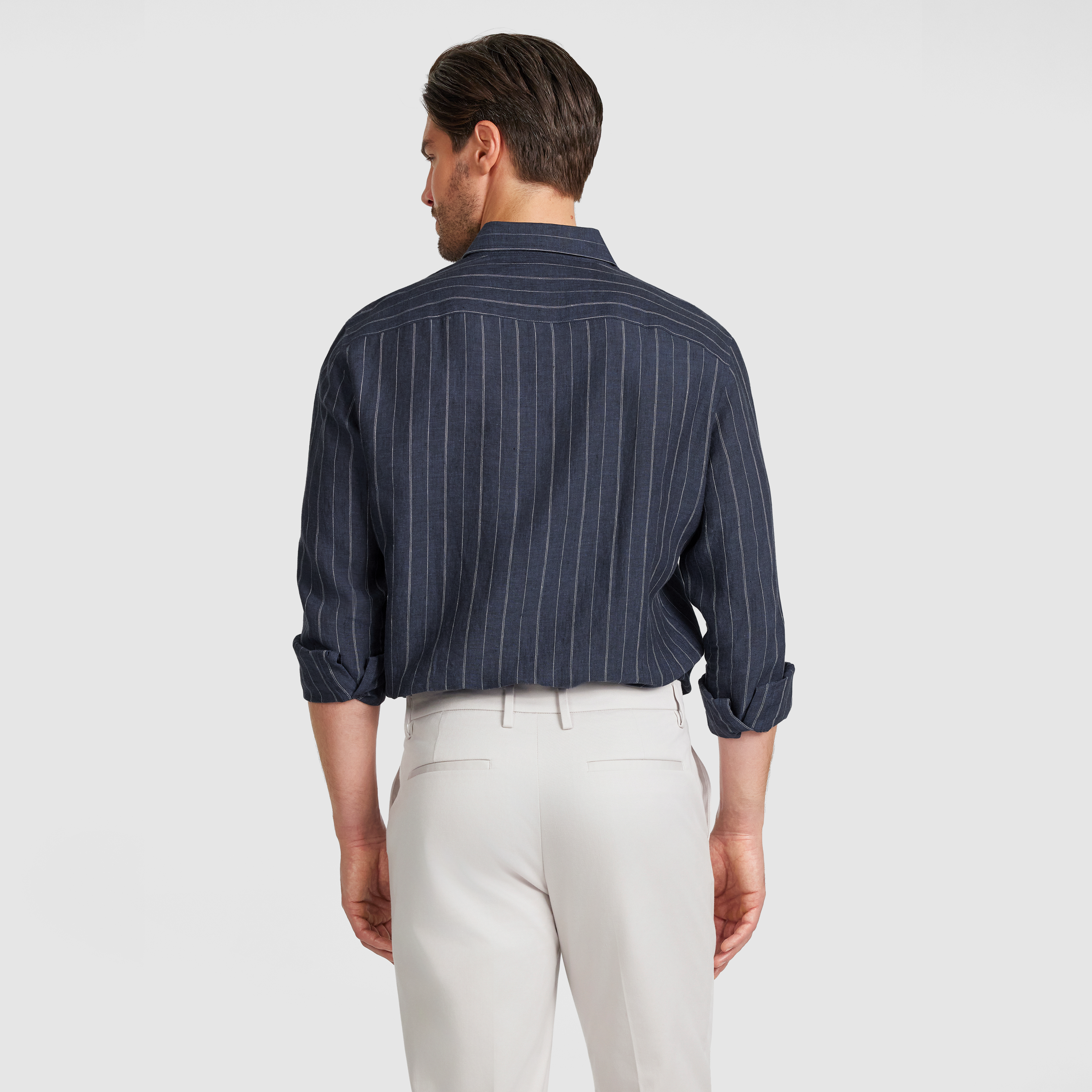 Hamilton Linen Stripe Shirt