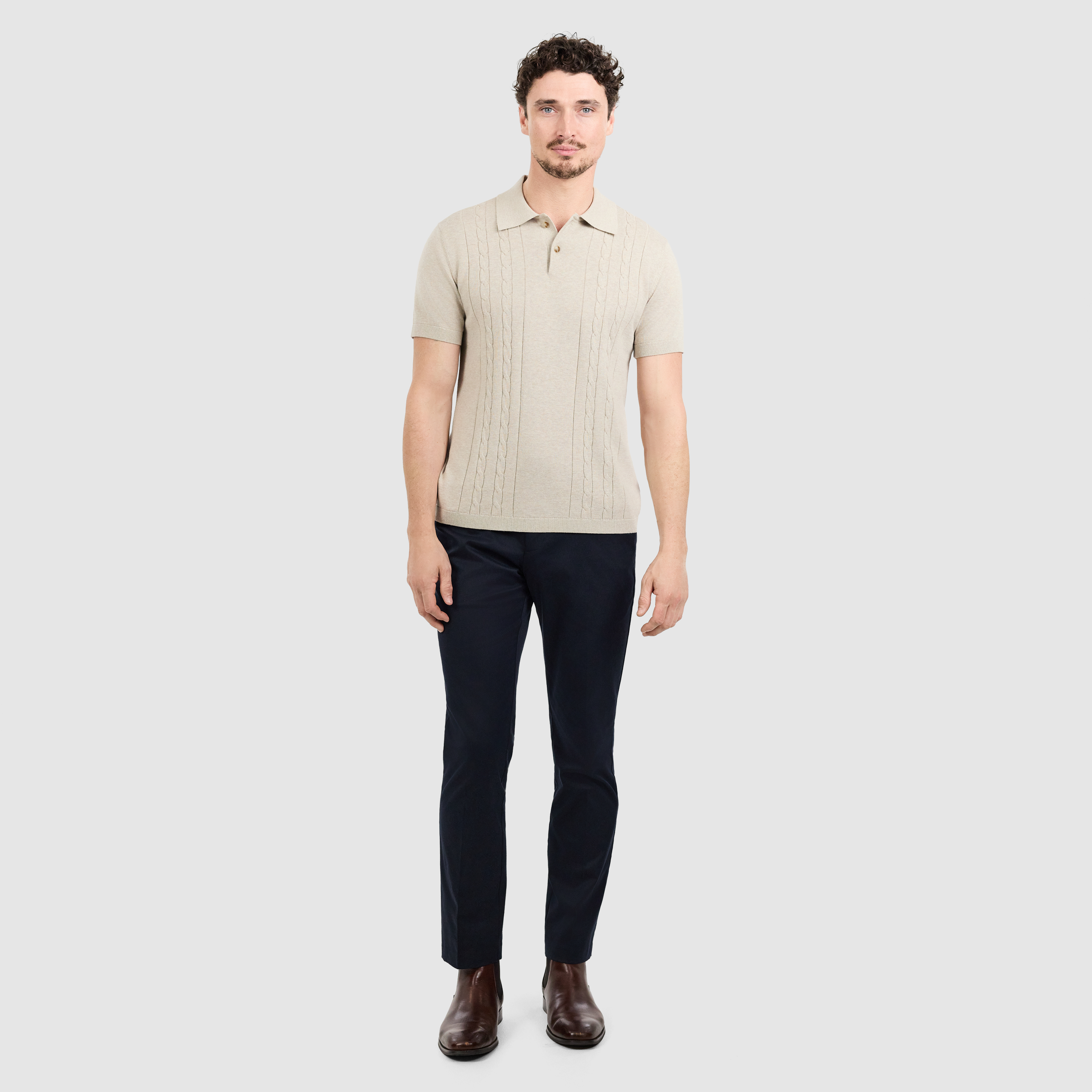 Travis Knit Polo