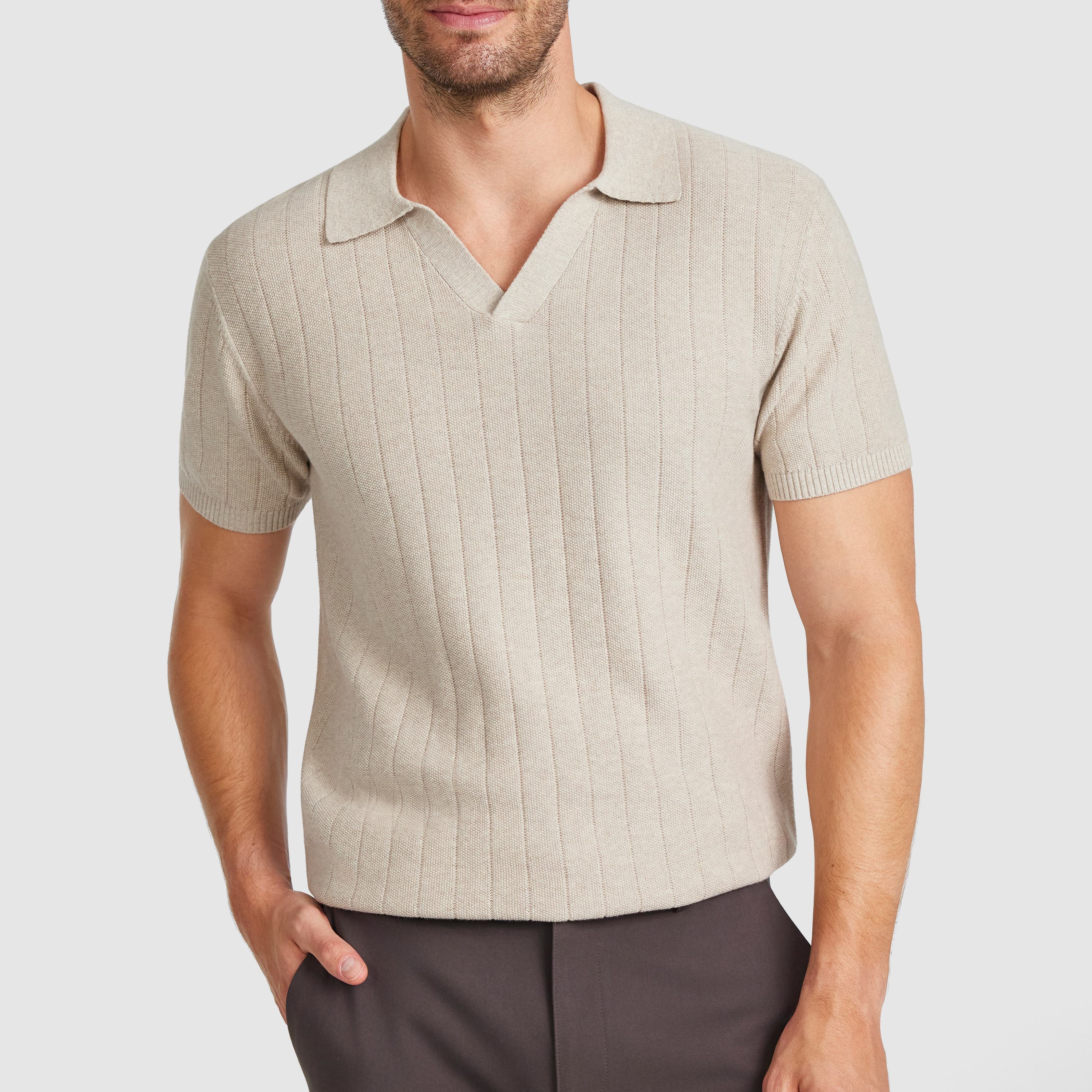Natural Maison Knit Polo
