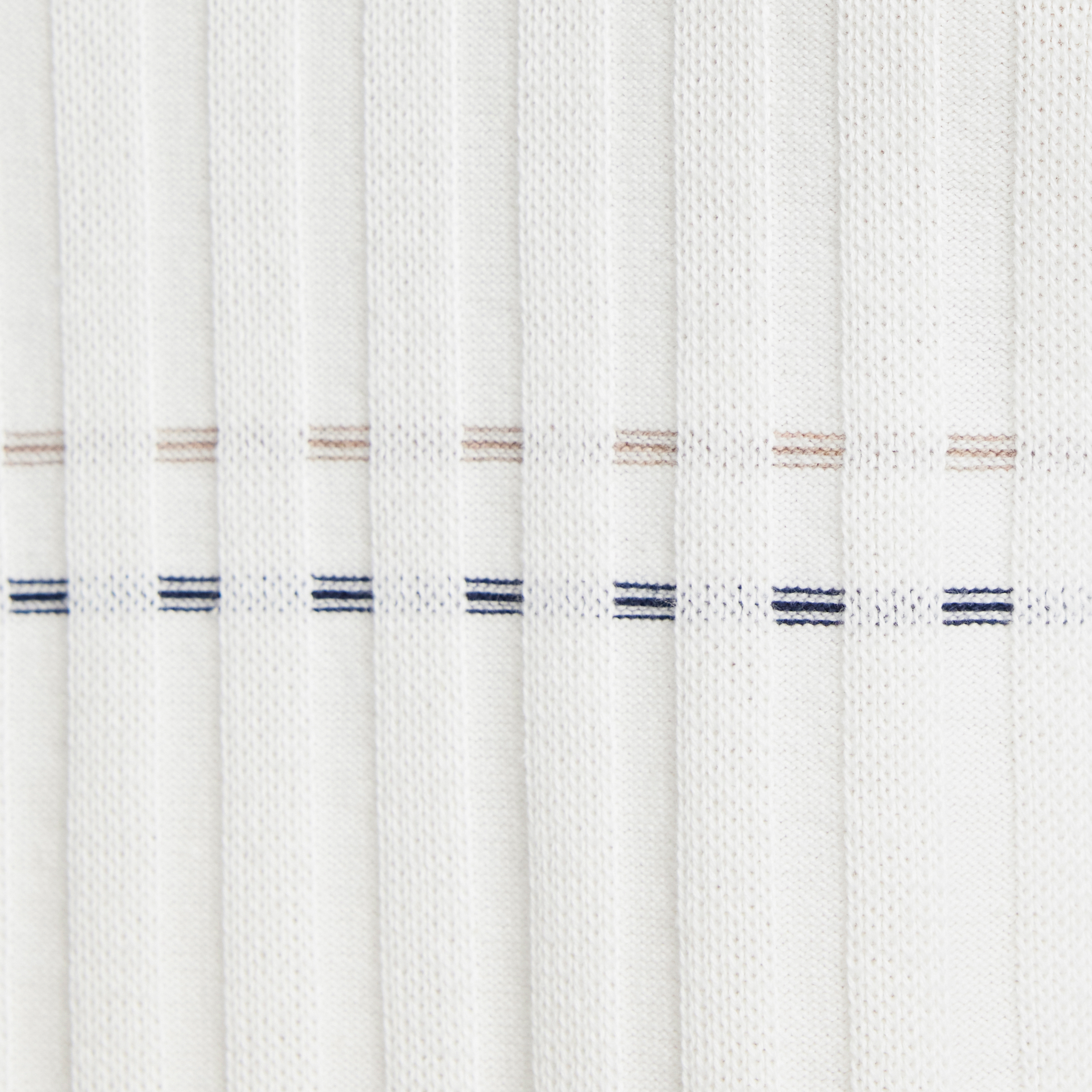 Ivory Kavala Knit Polo