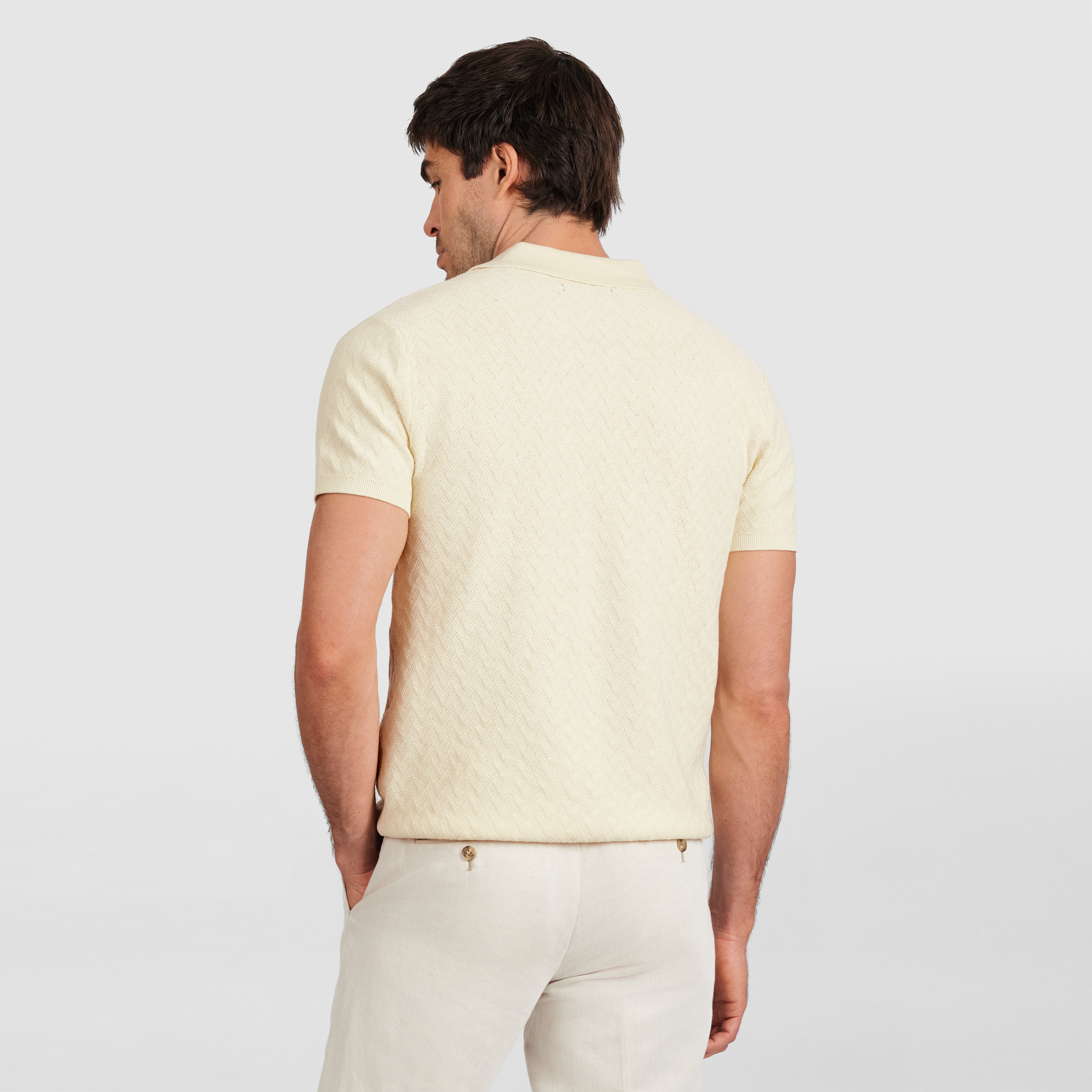 Lemon Marelo Knit Polo