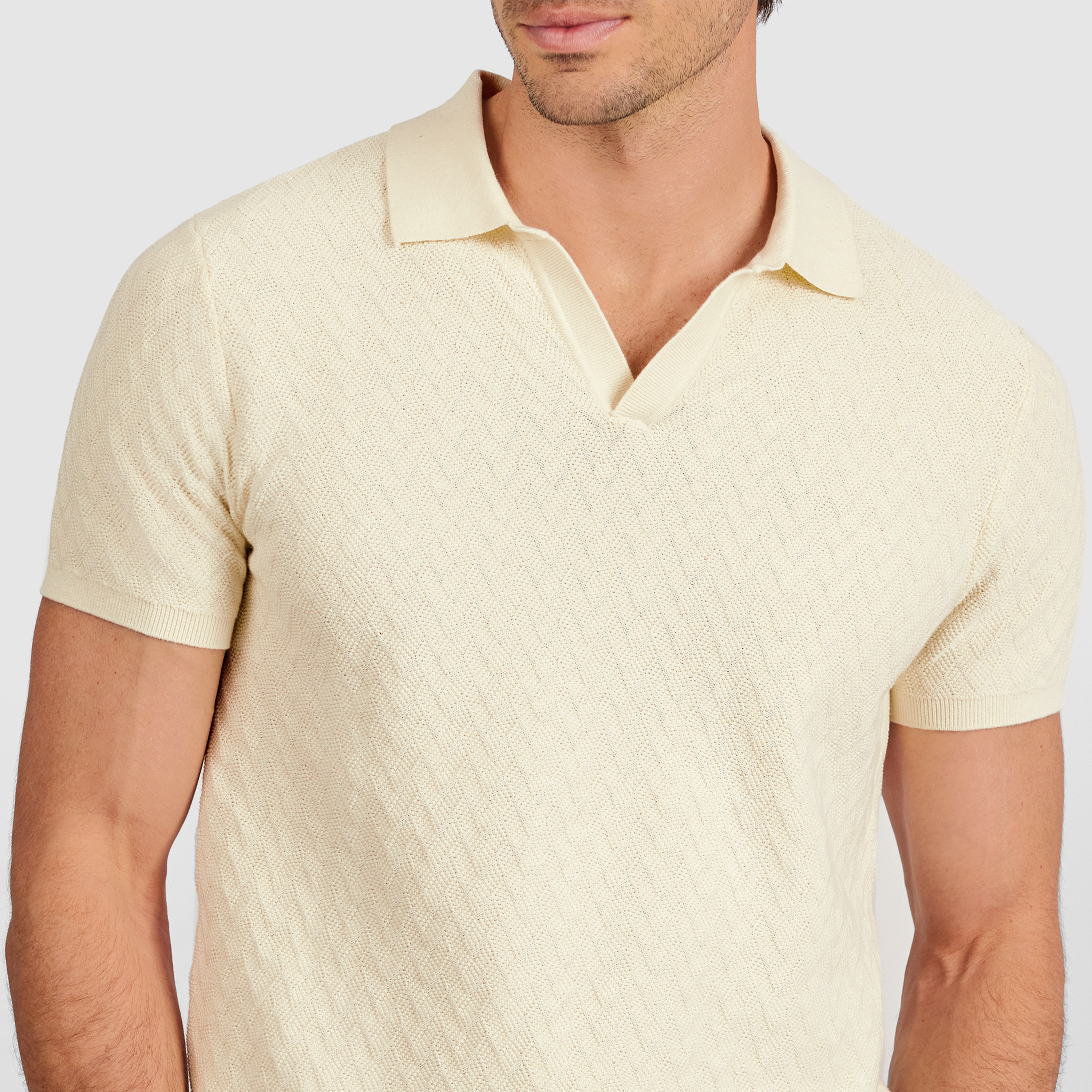 Lemon Marelo Knit Polo