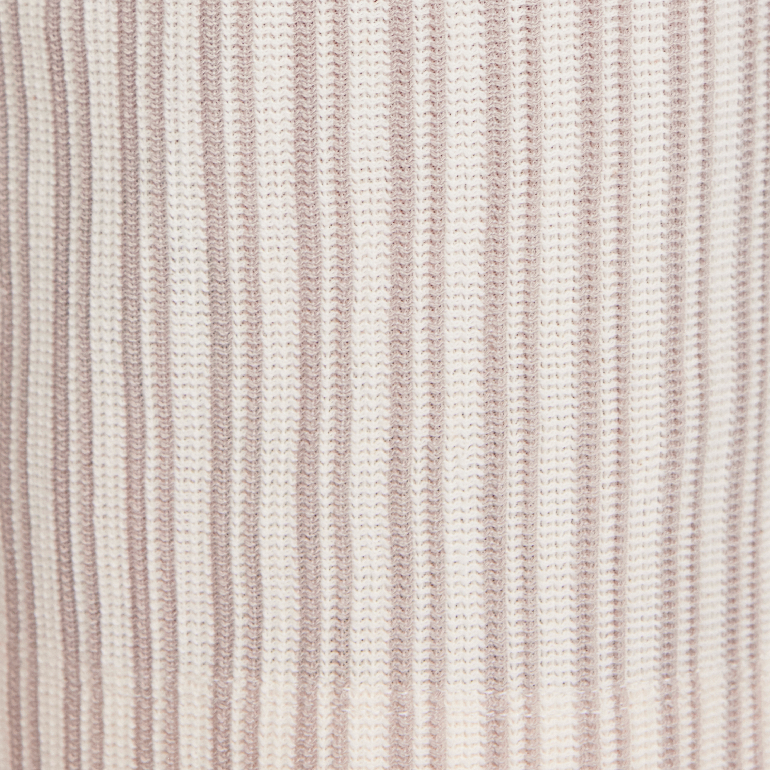 Ivory Ryley Textured Stripe Short