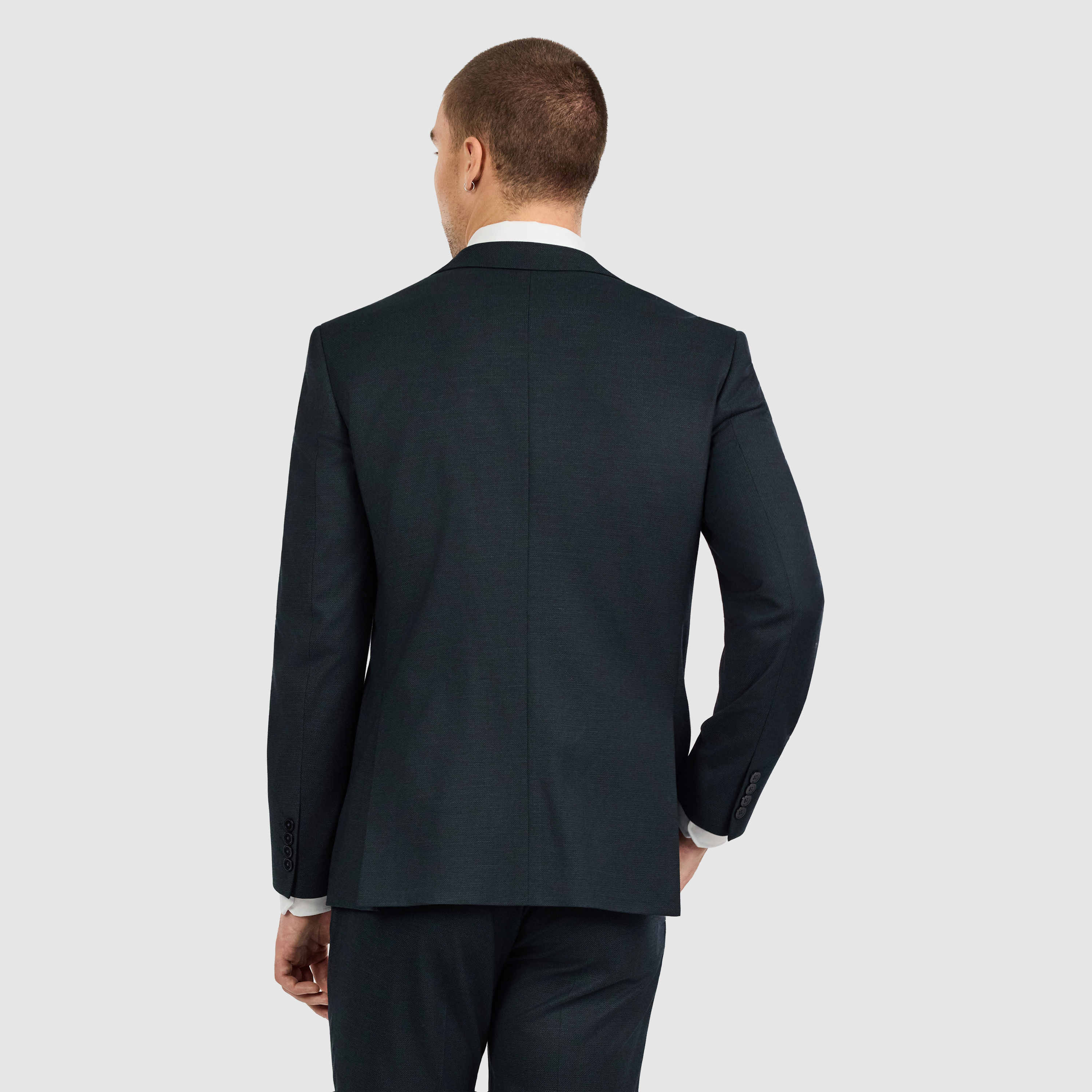 Green Keane Slim Suit Jacket