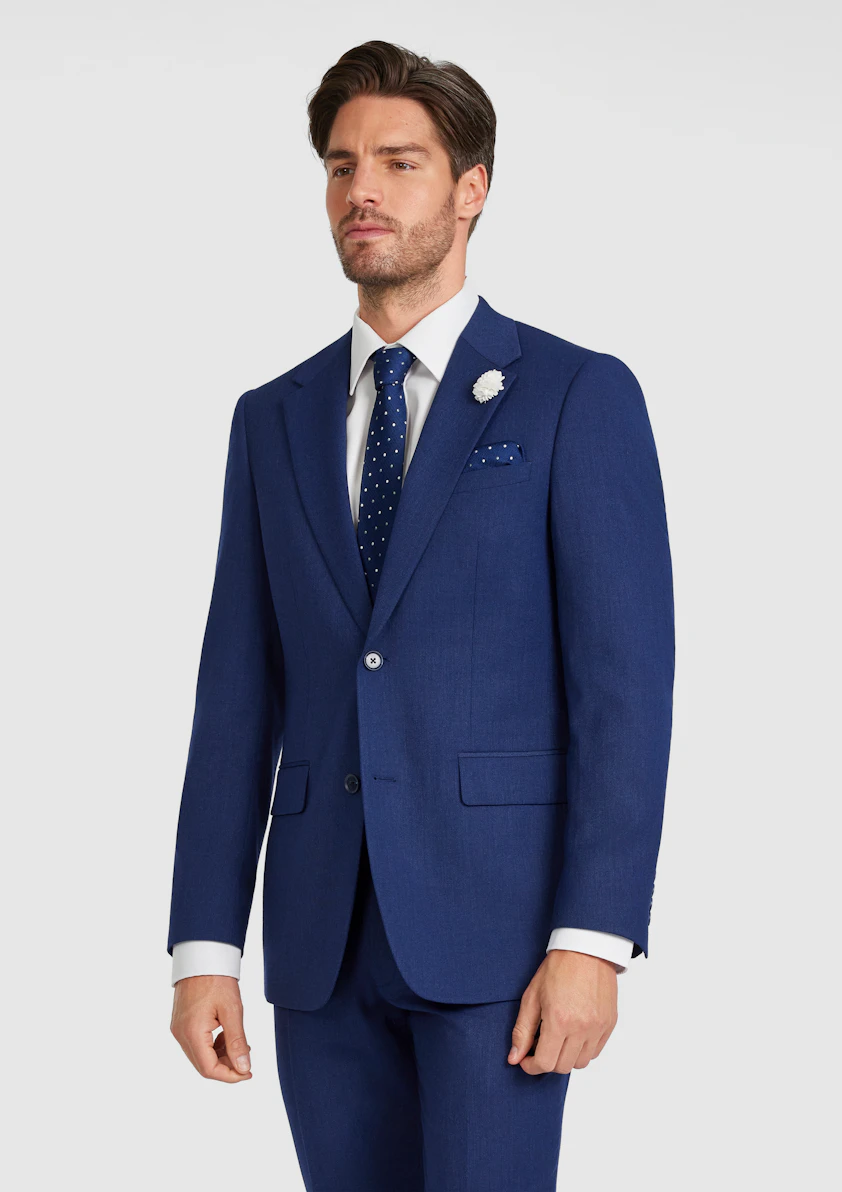 Blue Elston Slim Suit Jacket