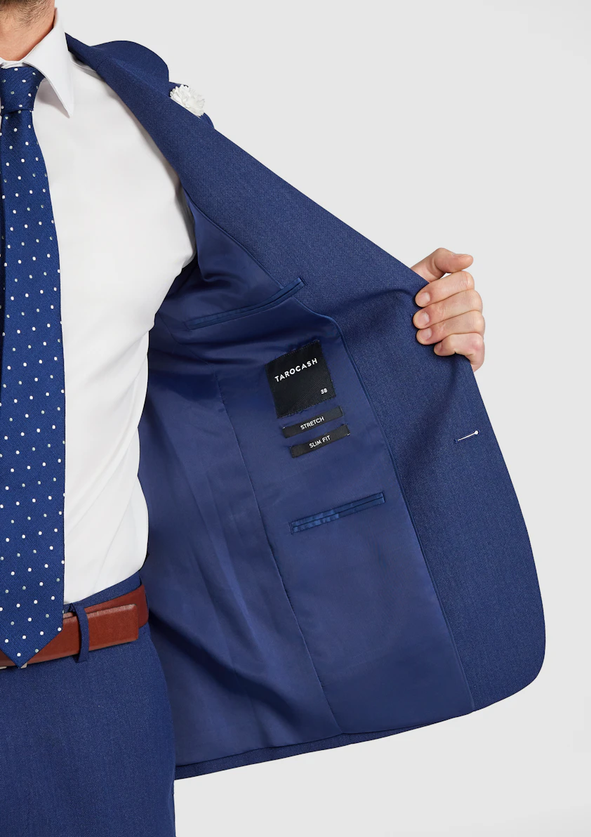Blue Elston Slim Suit Jacket