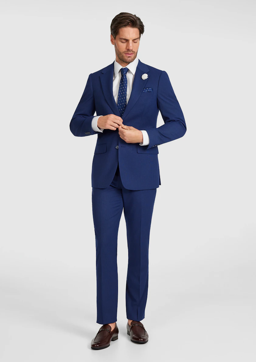 Blue Elston Slim Suit Jacket