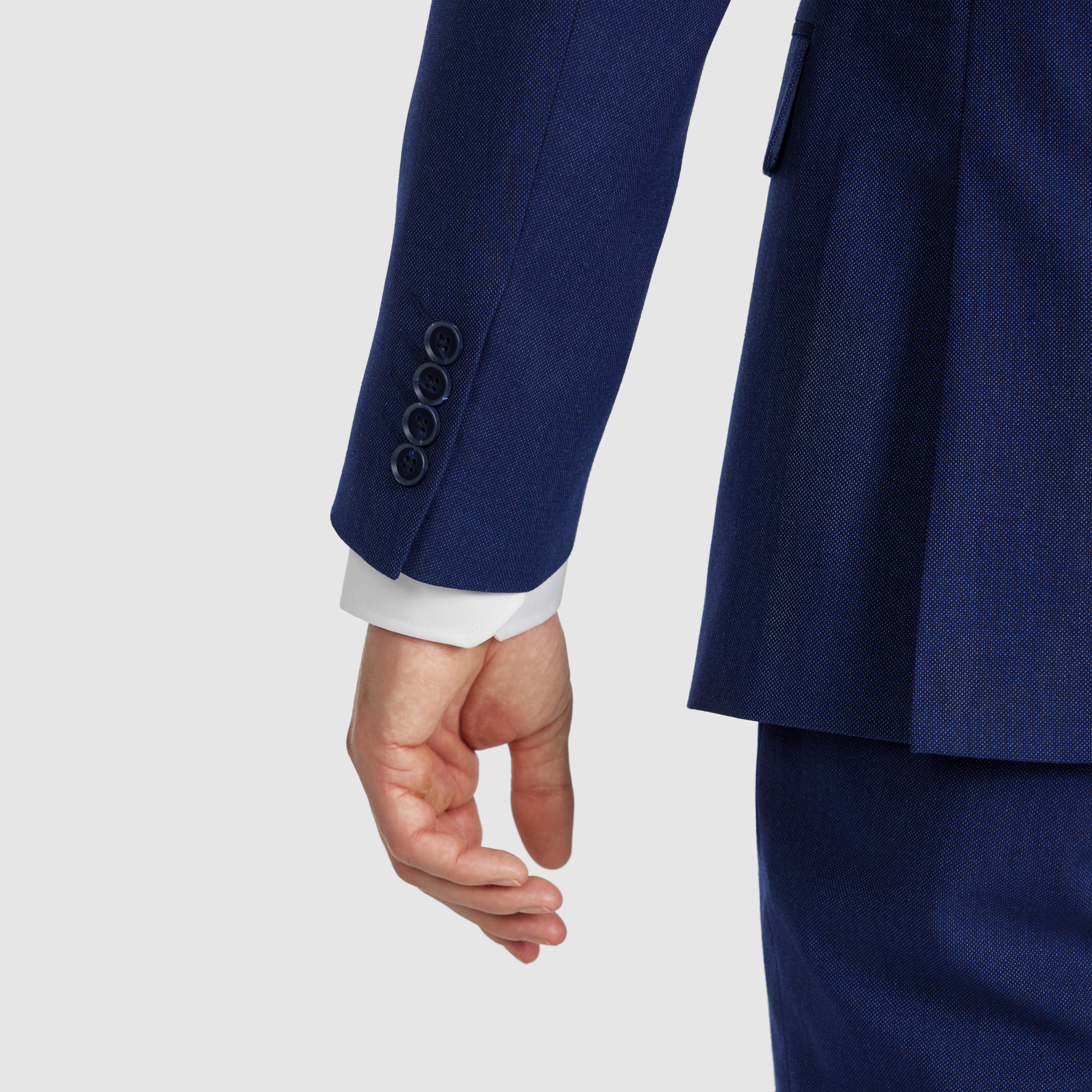 Blue Elston Slim Suit Jacket