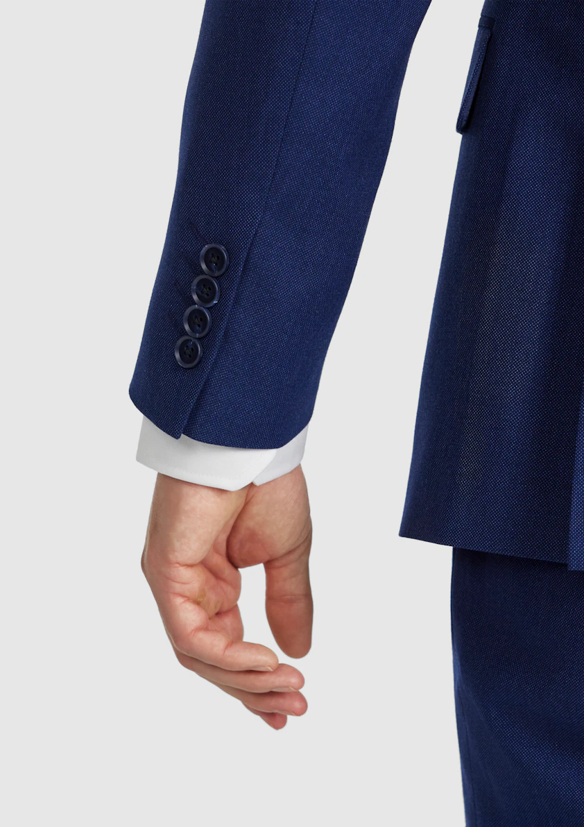Blue Elston Slim Suit Jacket