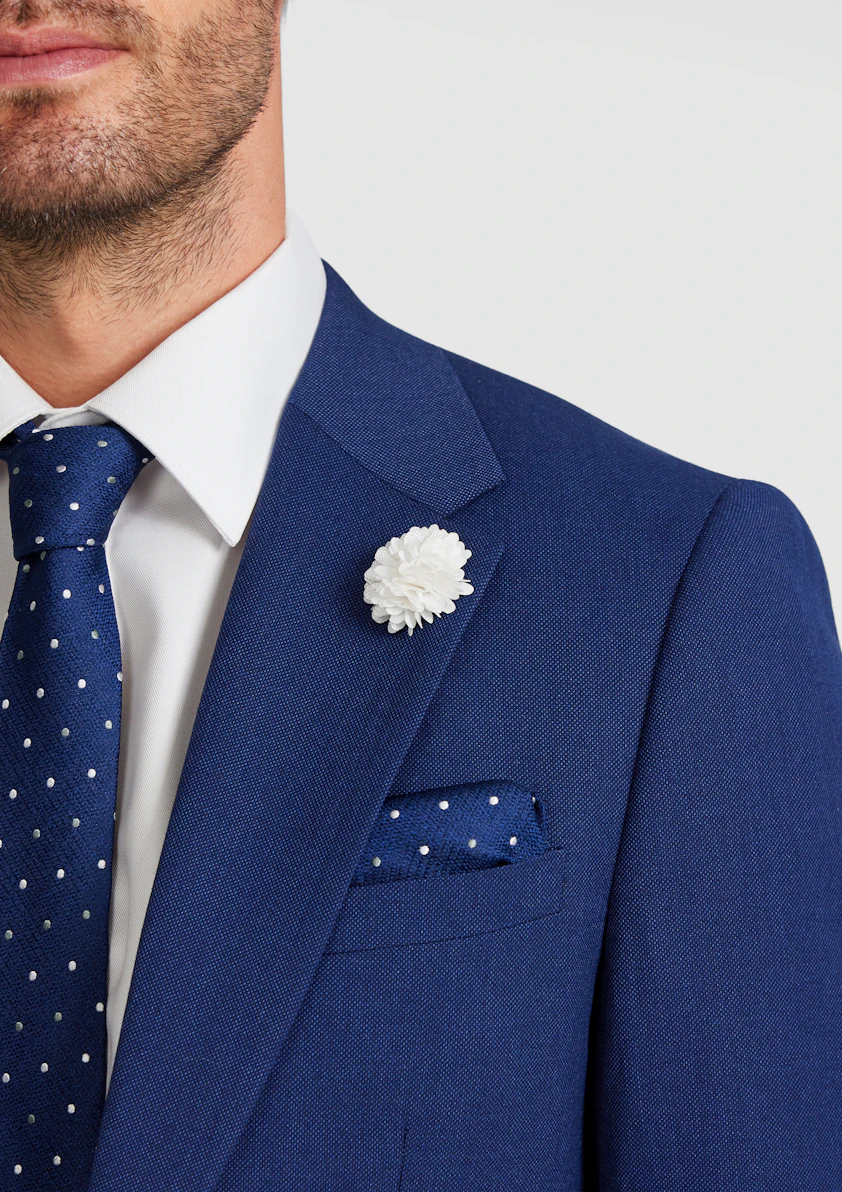 Blue Elston Slim Suit Jacket