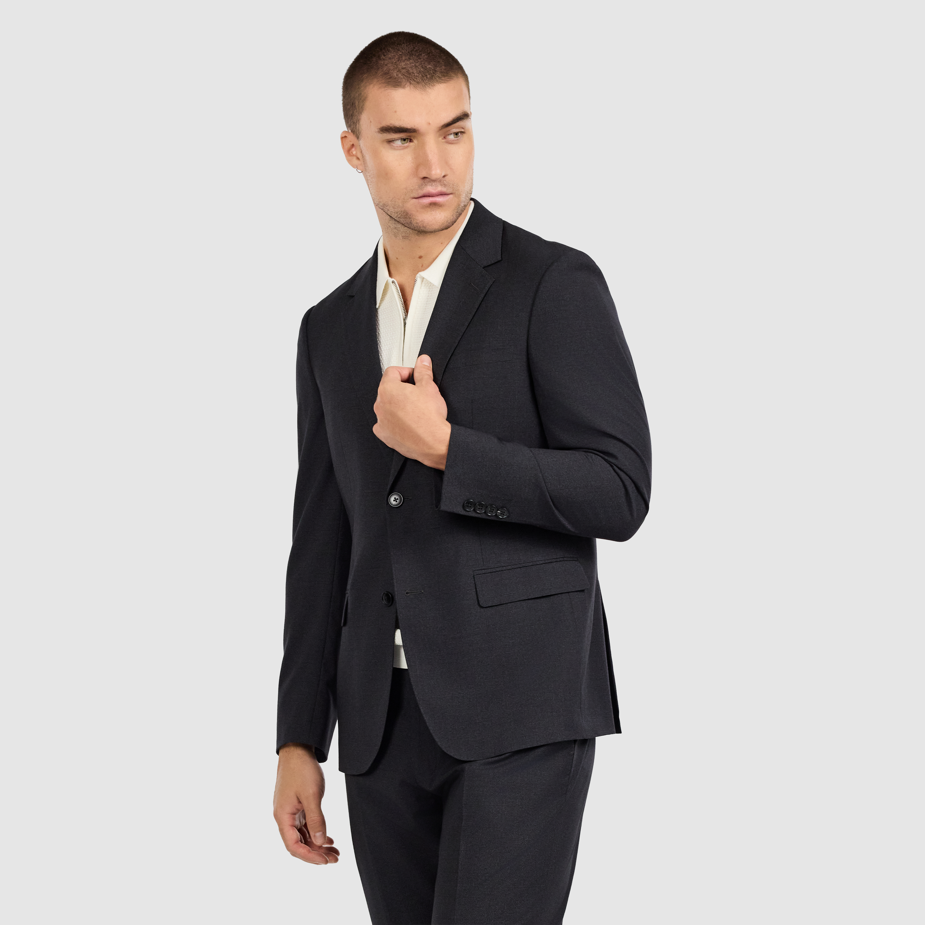 Bedford Check Suit Jacket