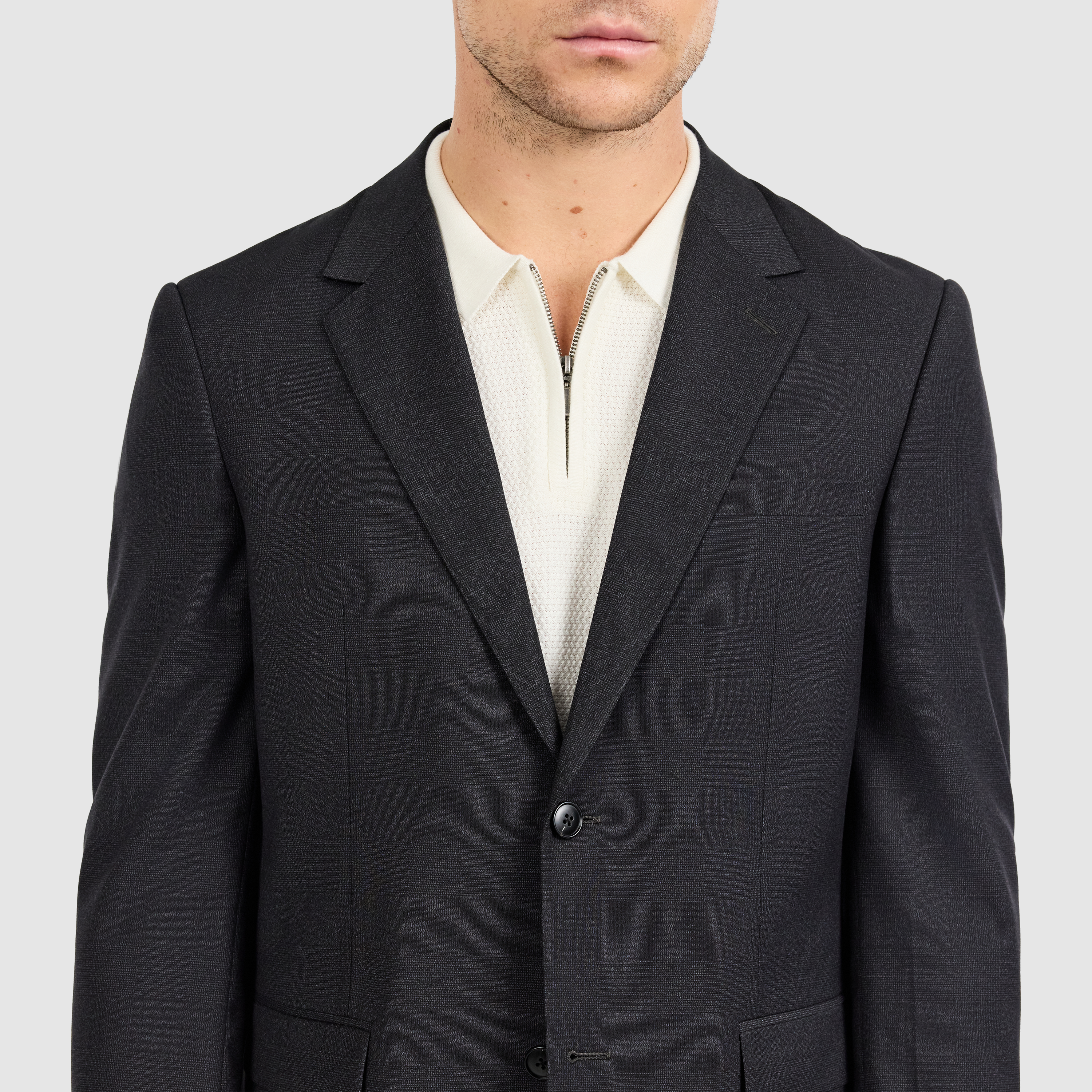 Bedford Check Suit Jacket
