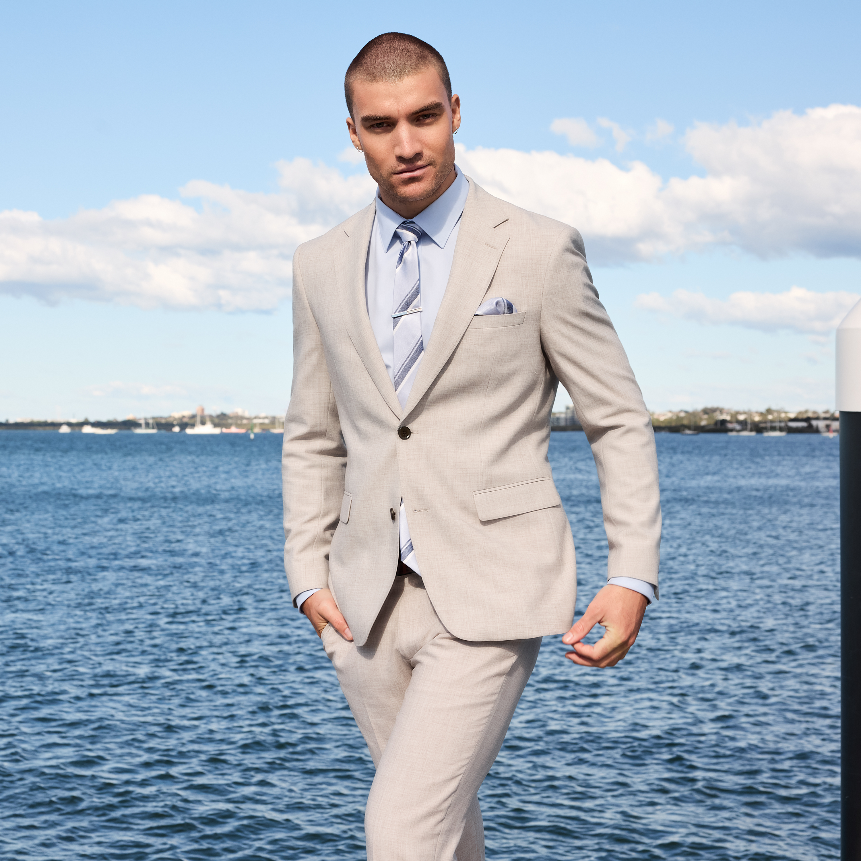 Natural Finchley Suit Jacket