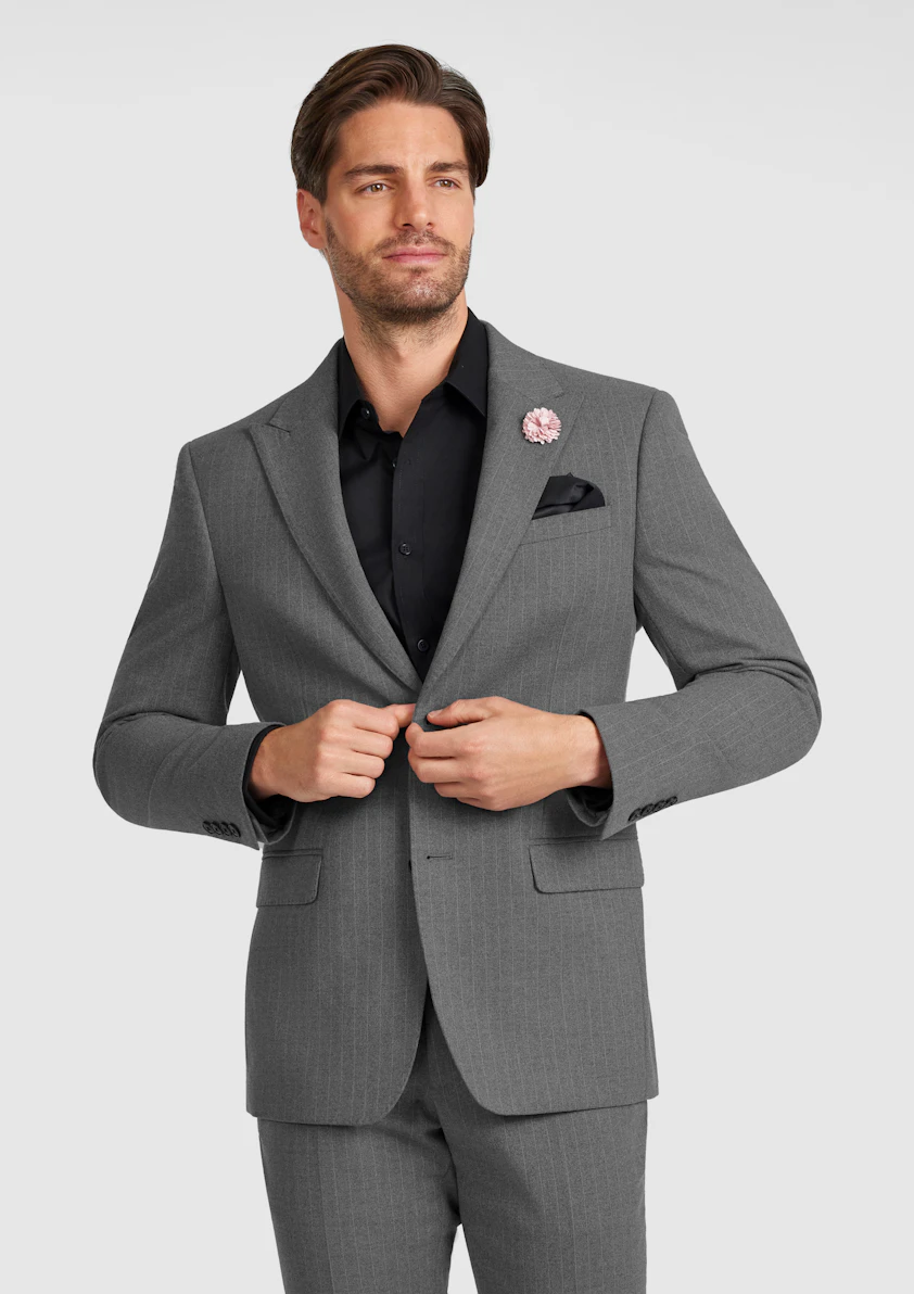 Sylas Slim Stripe Suit Jacket