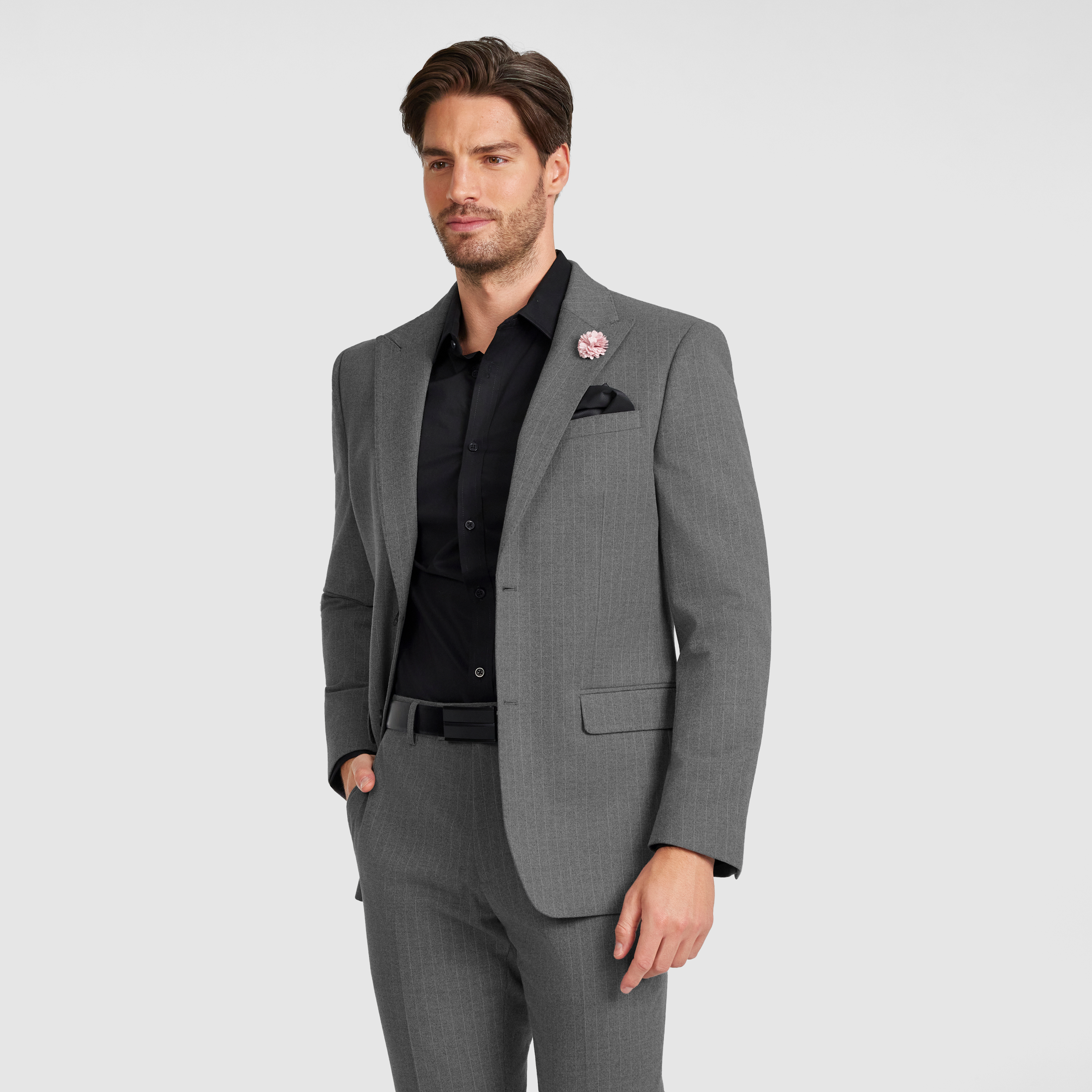 Sylas Slim Stripe Suit Jacket