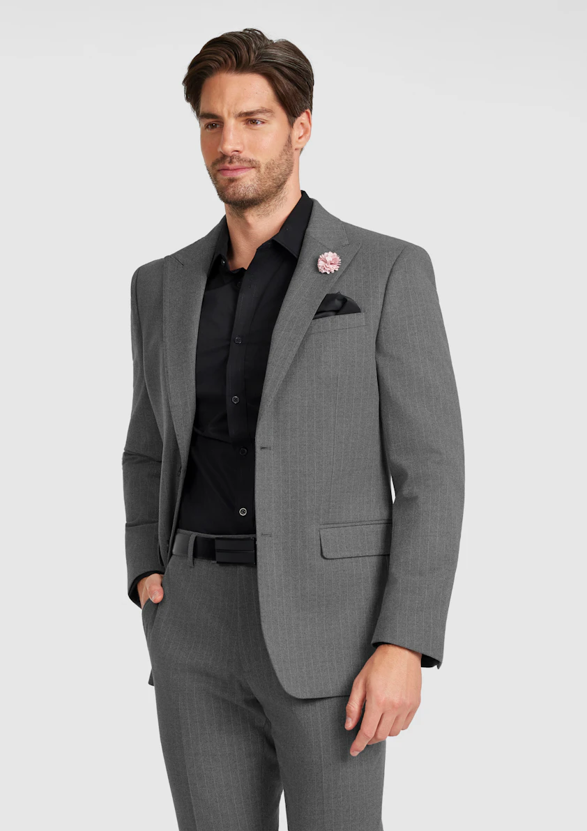 Sylas Slim Stripe Suit Jacket