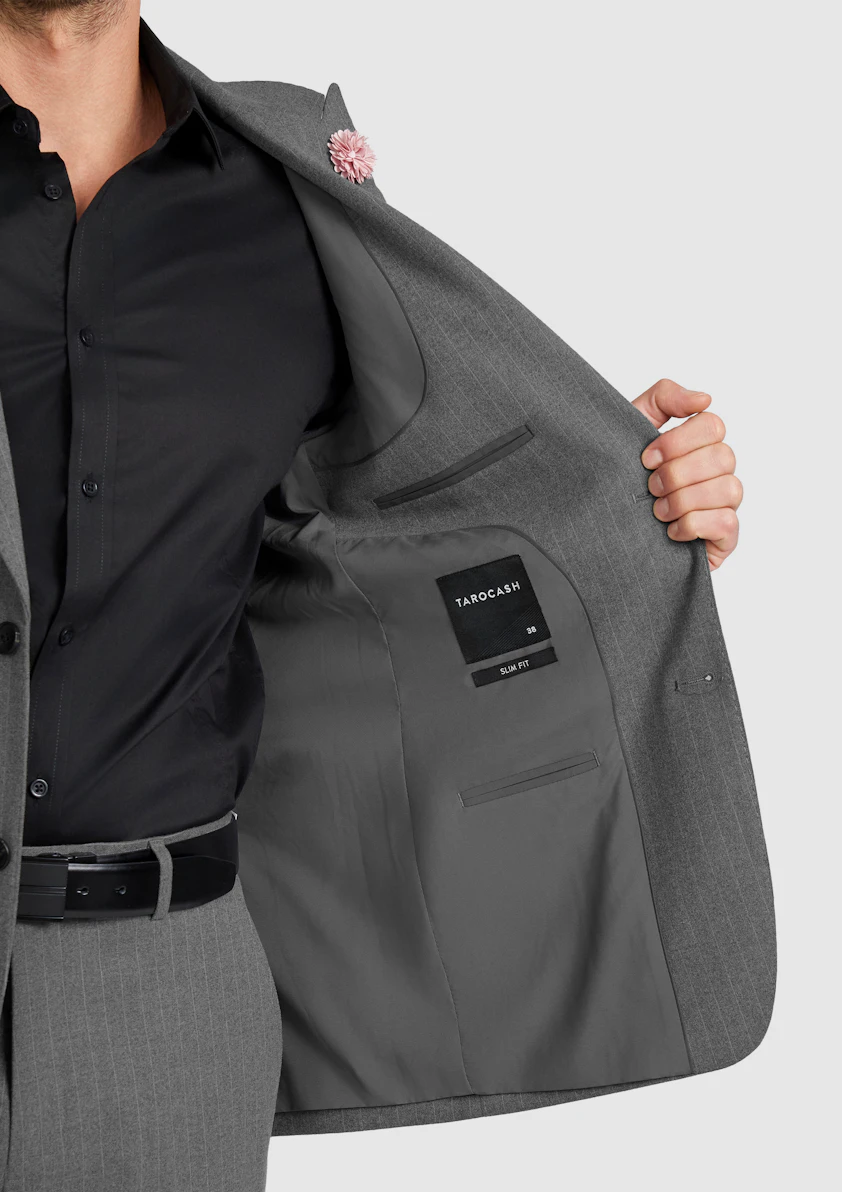 Sylas Slim Stripe Suit Jacket
