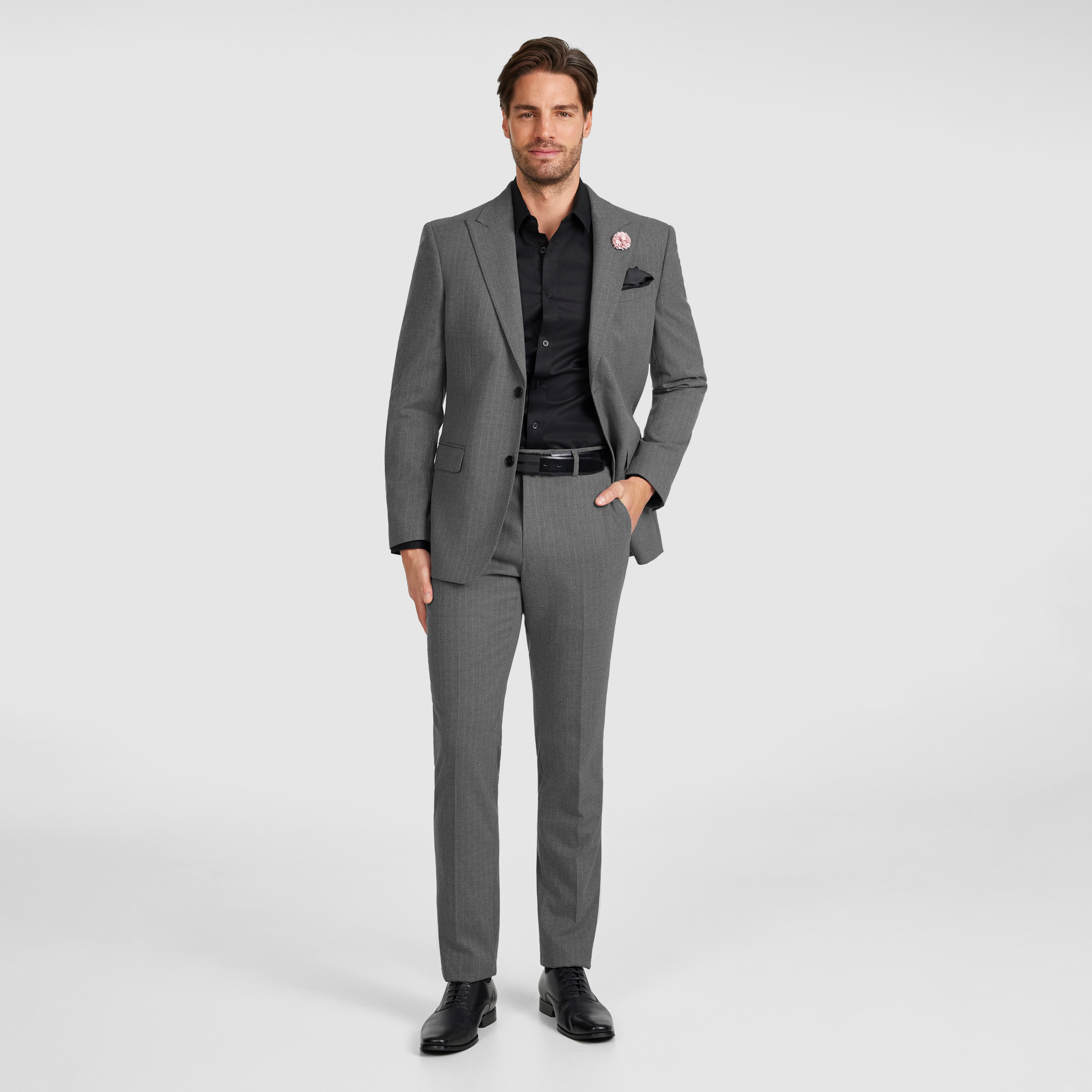 Sylas Slim Stripe Suit Jacket