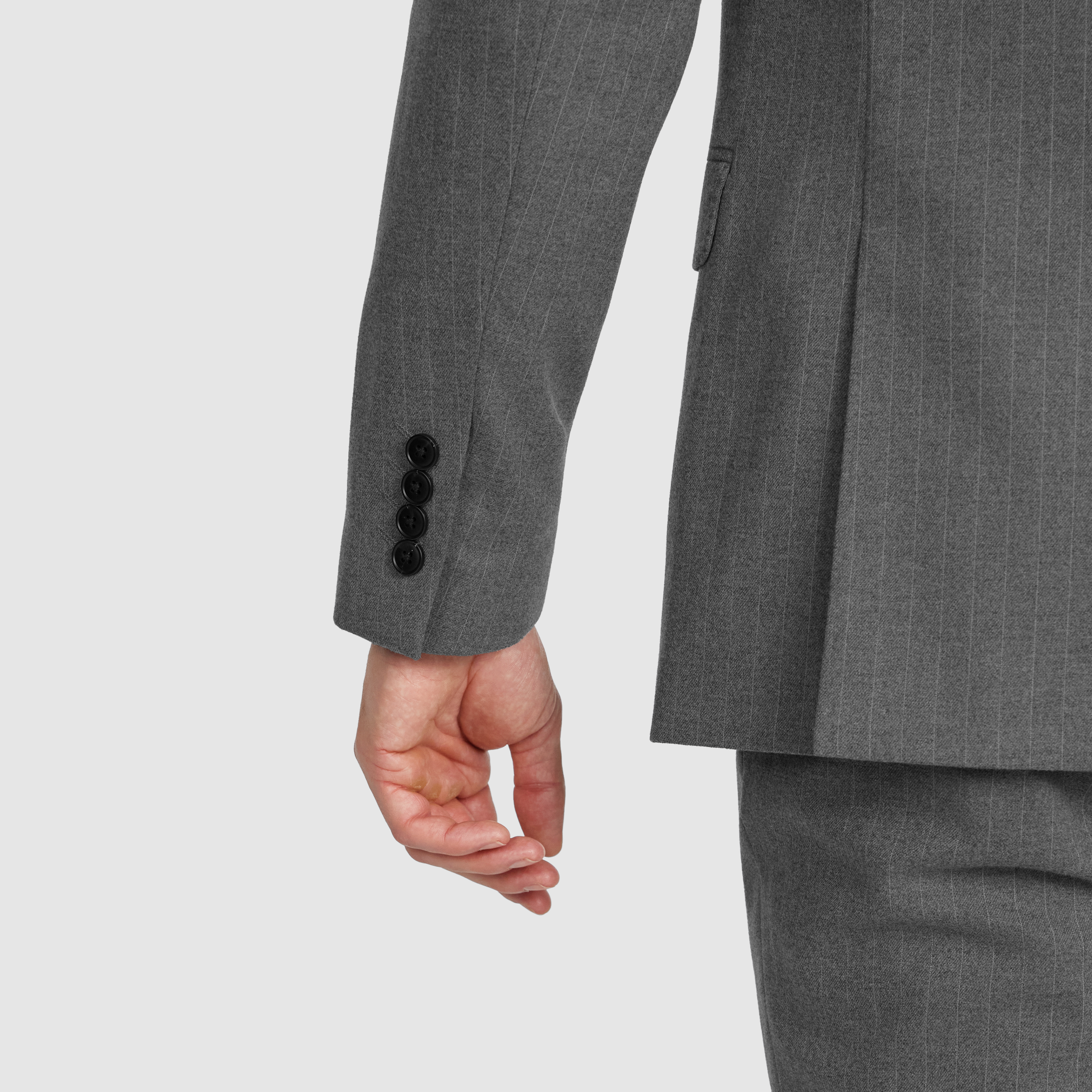 Sylas Slim Stripe Suit Jacket