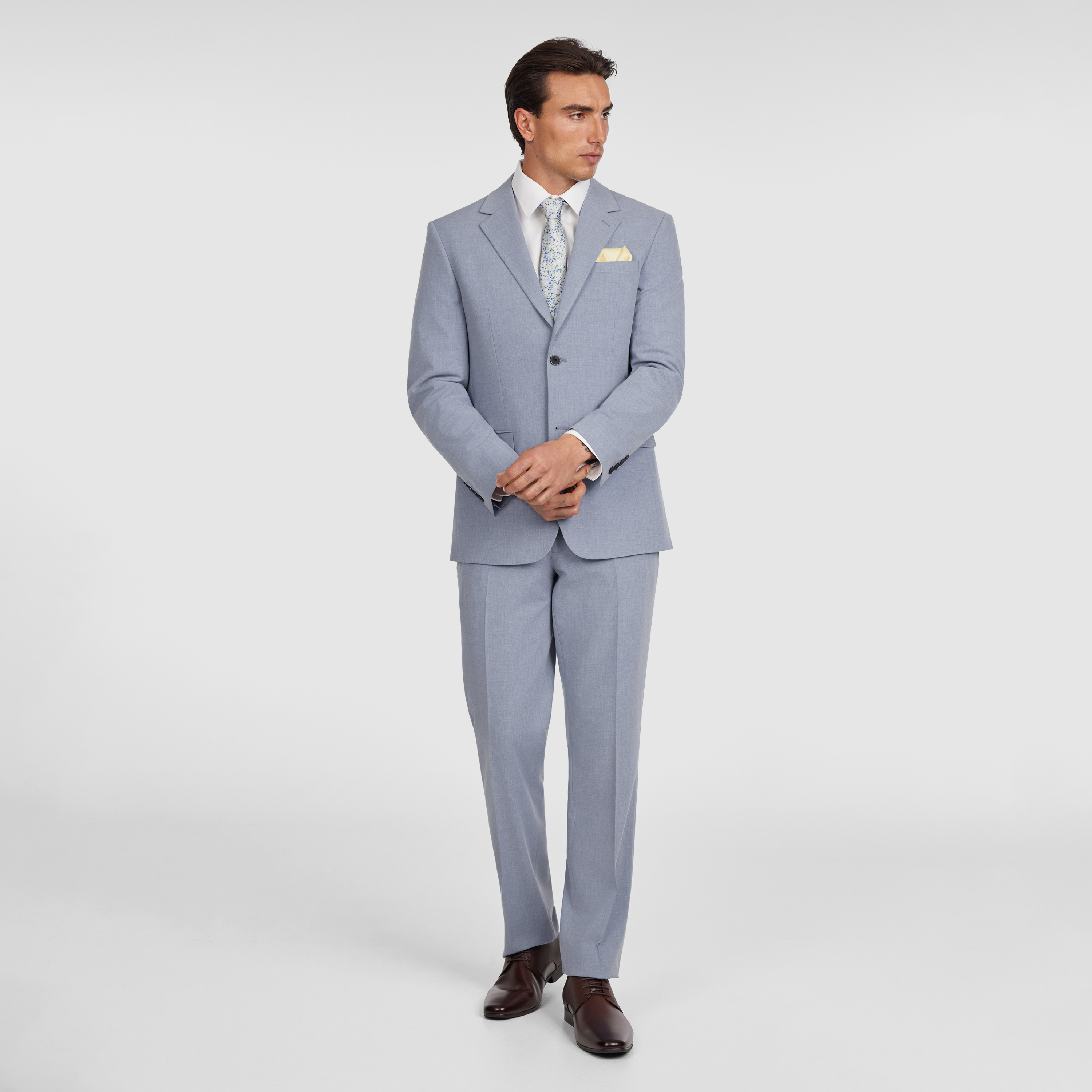 Light Blue Halston Suit Jacket