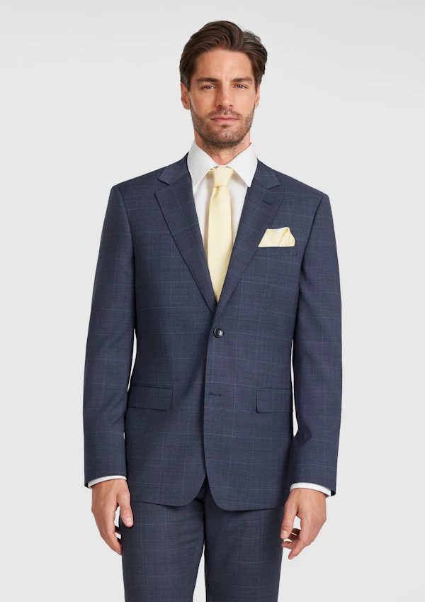 Lumen Check Wool Suit Jacket