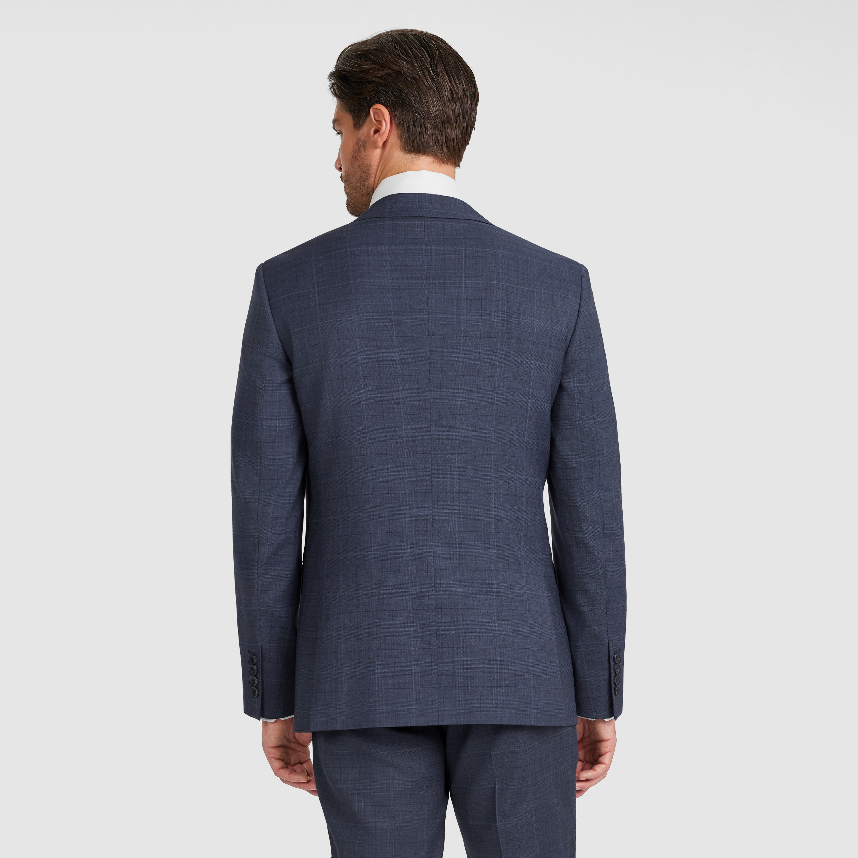 Lumen Check Wool Suit Jacket