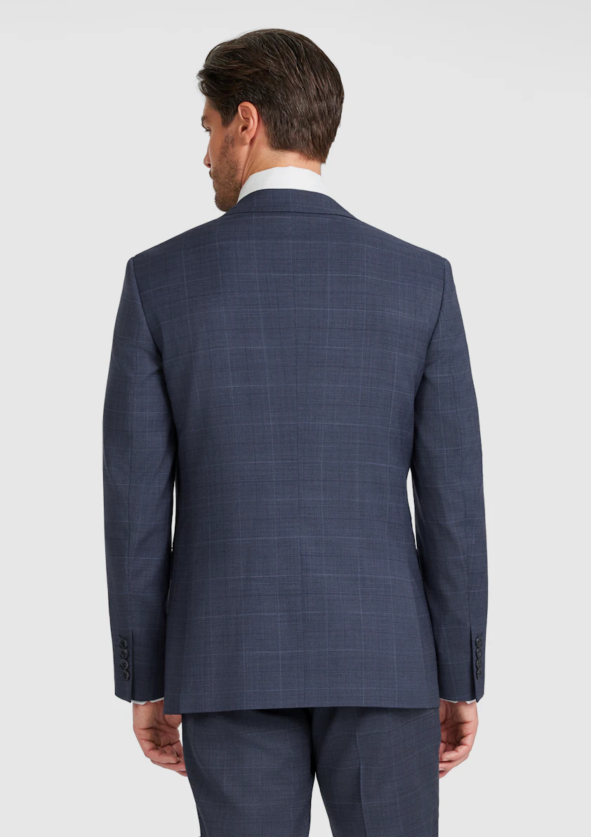 Lumen Check Wool Suit Jacket